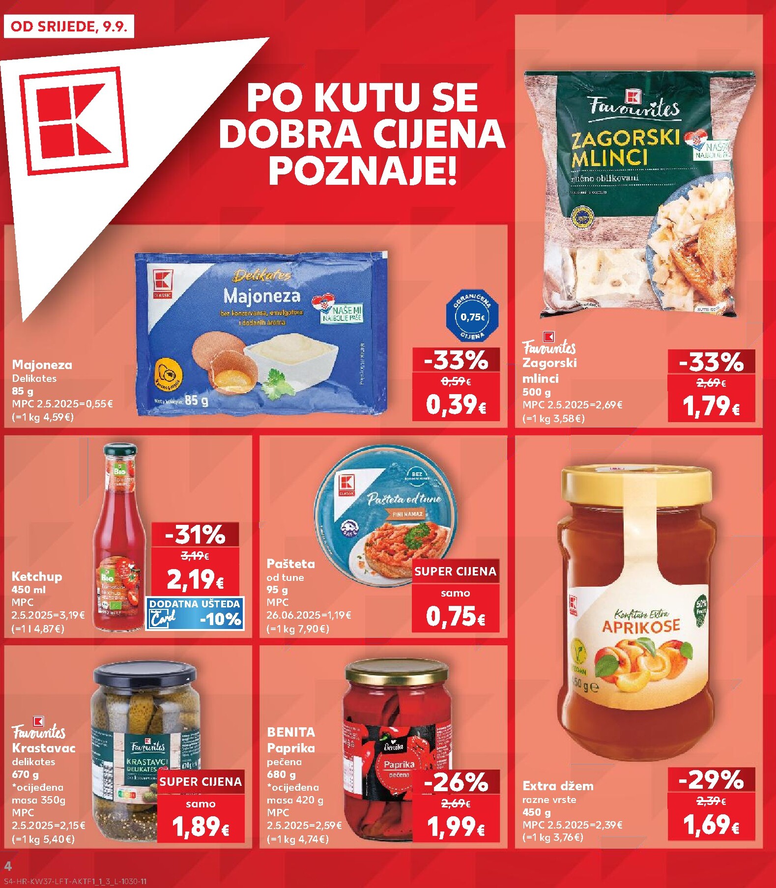 kaufland - Novi Kaufland katalog od srijede, 09.09.2026 do utorka, 15.09.2026 - page: 4