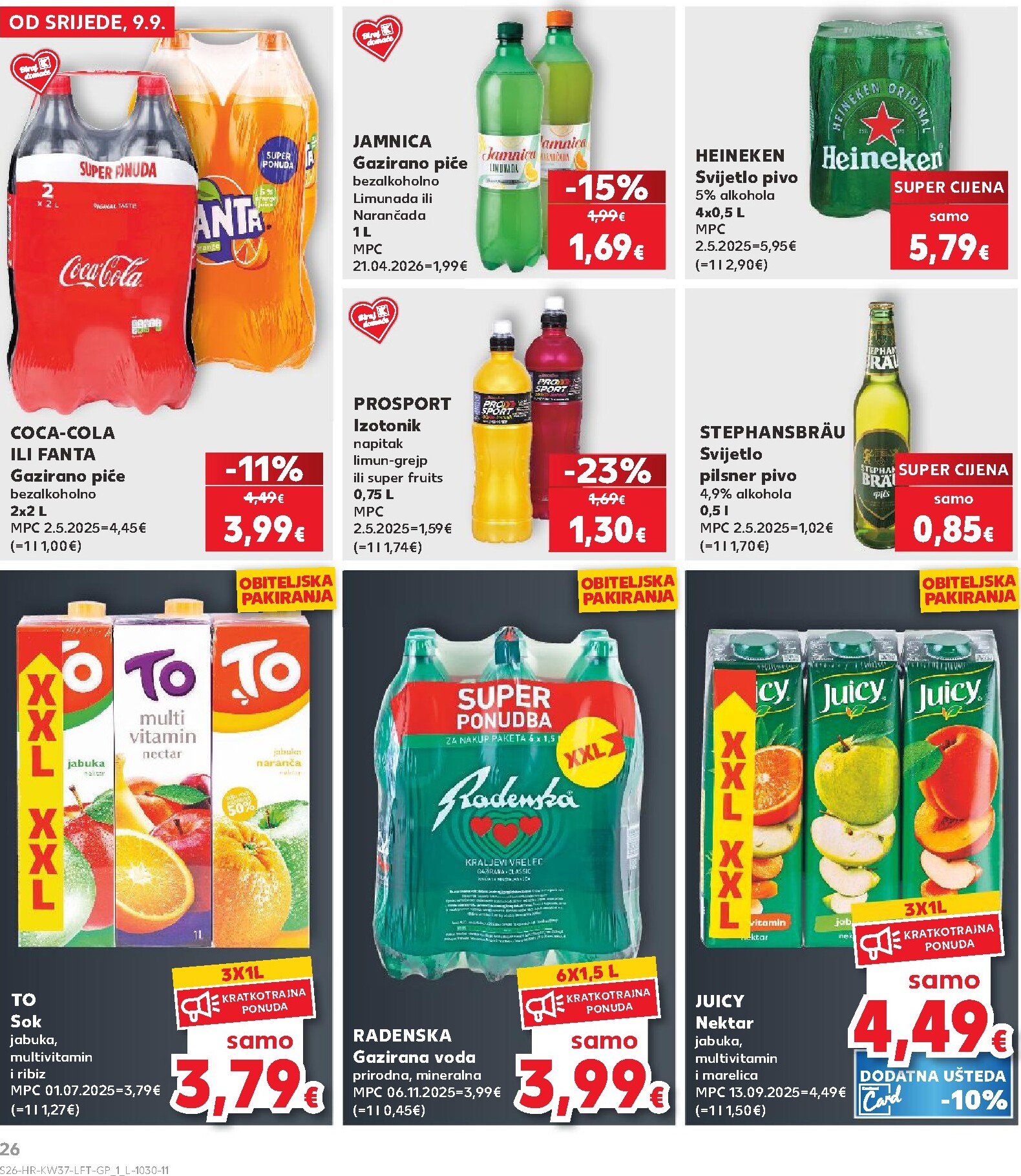 kaufland - Novi Kaufland katalog od srijede, 09.09.2026 do utorka, 15.09.2026 - page: 26