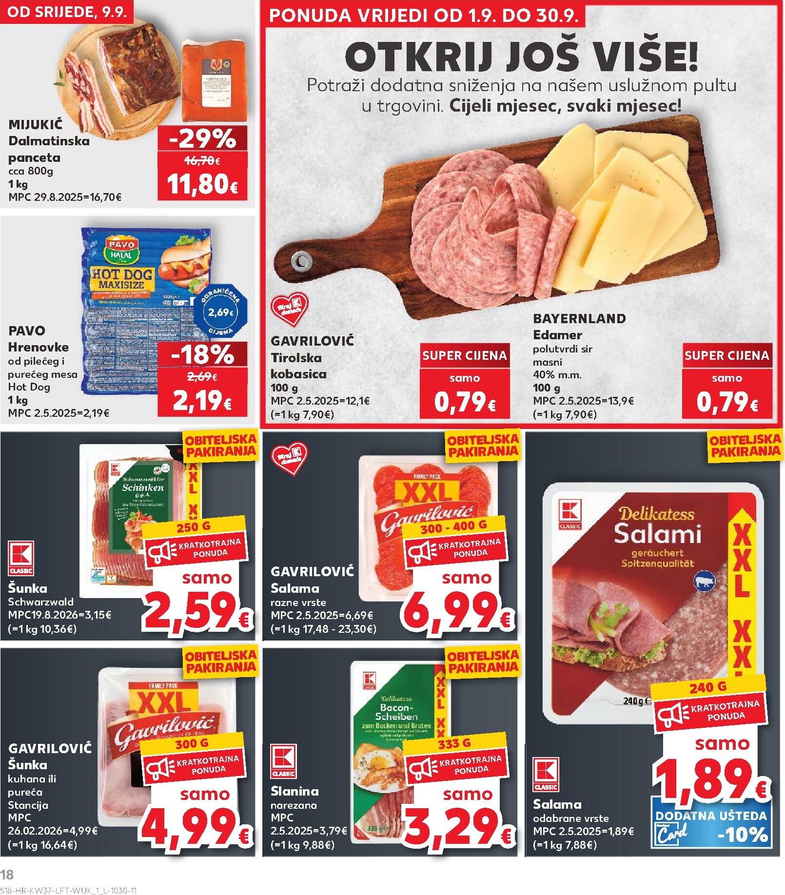 kaufland - Novi Kaufland katalog od srijede, 09.09.2026 do utorka, 15.09.2026 - page: 18
