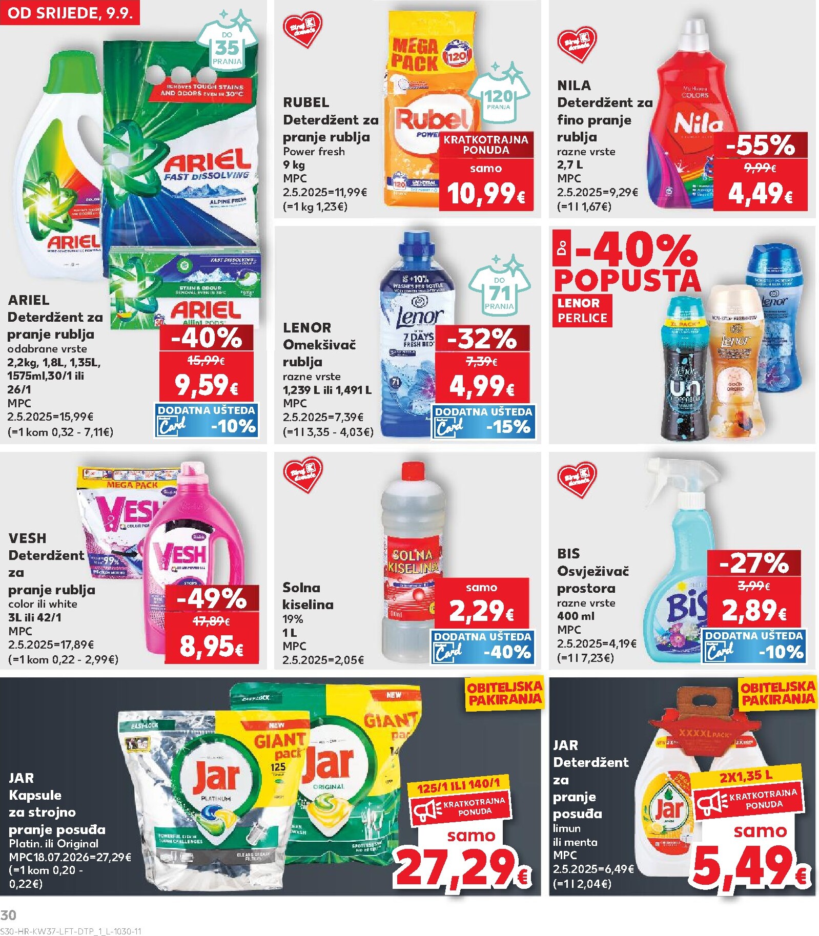 kaufland - Novi Kaufland katalog od srijede, 09.09.2026 do utorka, 15.09.2026 - page: 30