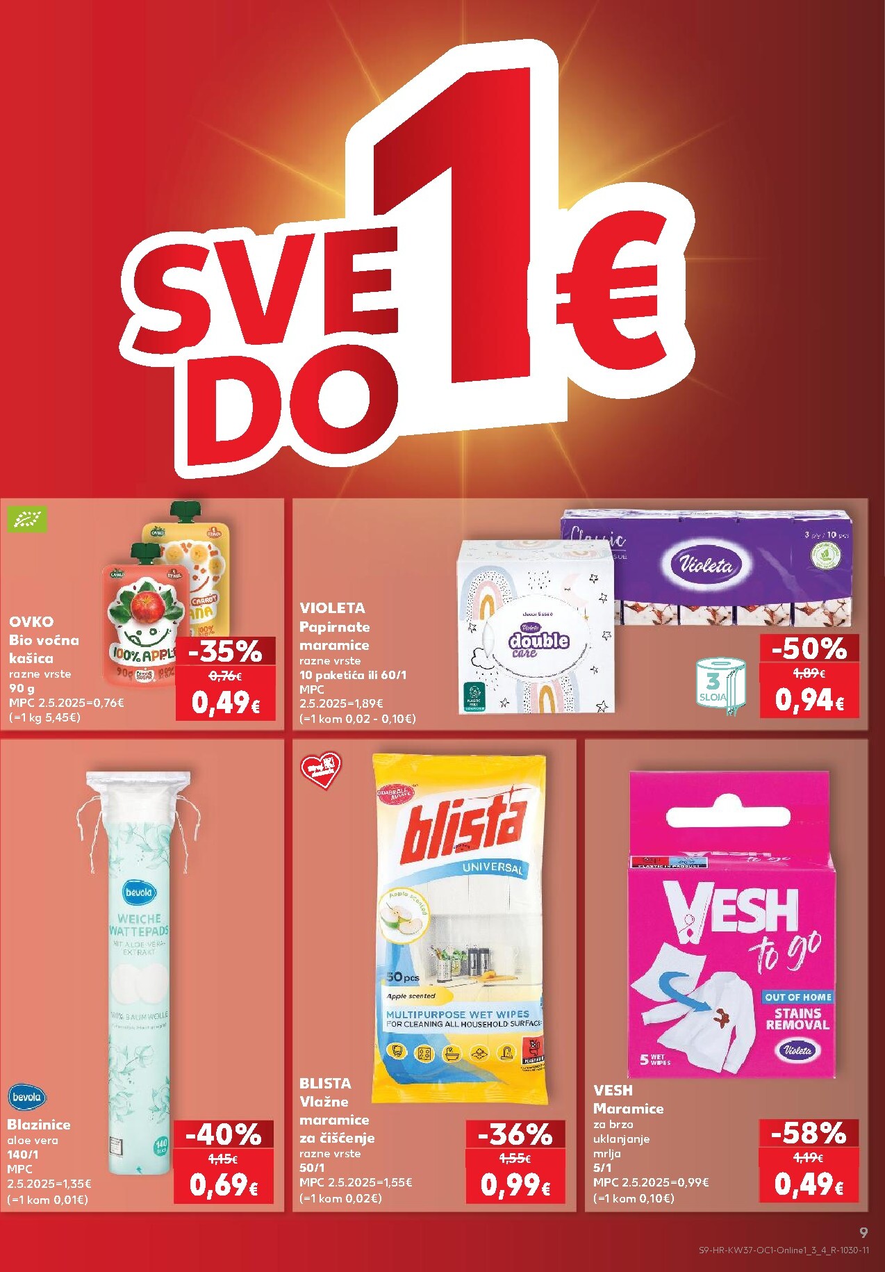 kaufland - Novi Kaufland - Ti si naš broj 1 katalog od srijede, 09.09.2026 do utorka, 15.09.2026 - page: 9