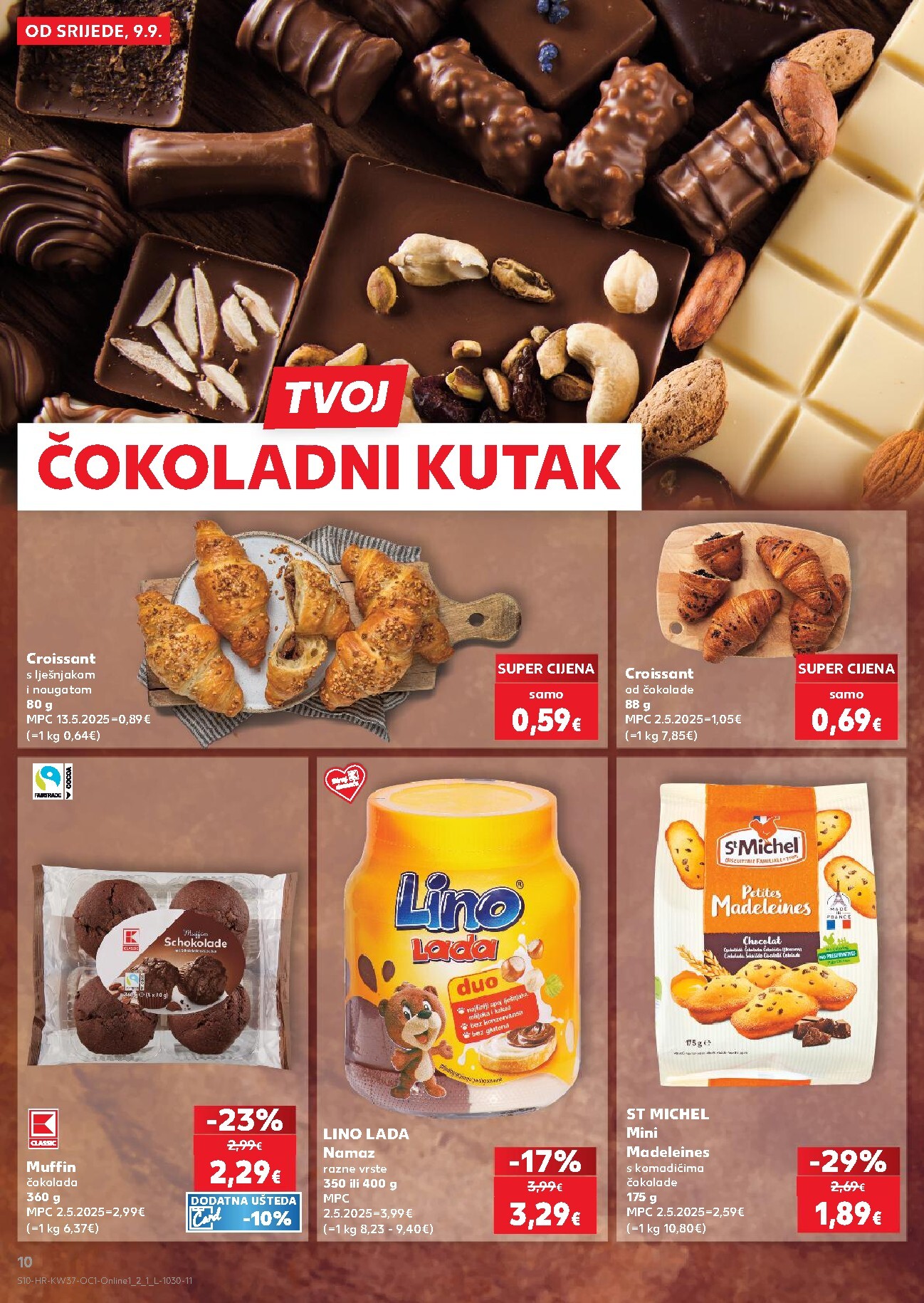 kaufland - Novi Kaufland - Ti si naš broj 1 katalog od srijede, 09.09.2026 do utorka, 15.09.2026 - page: 10