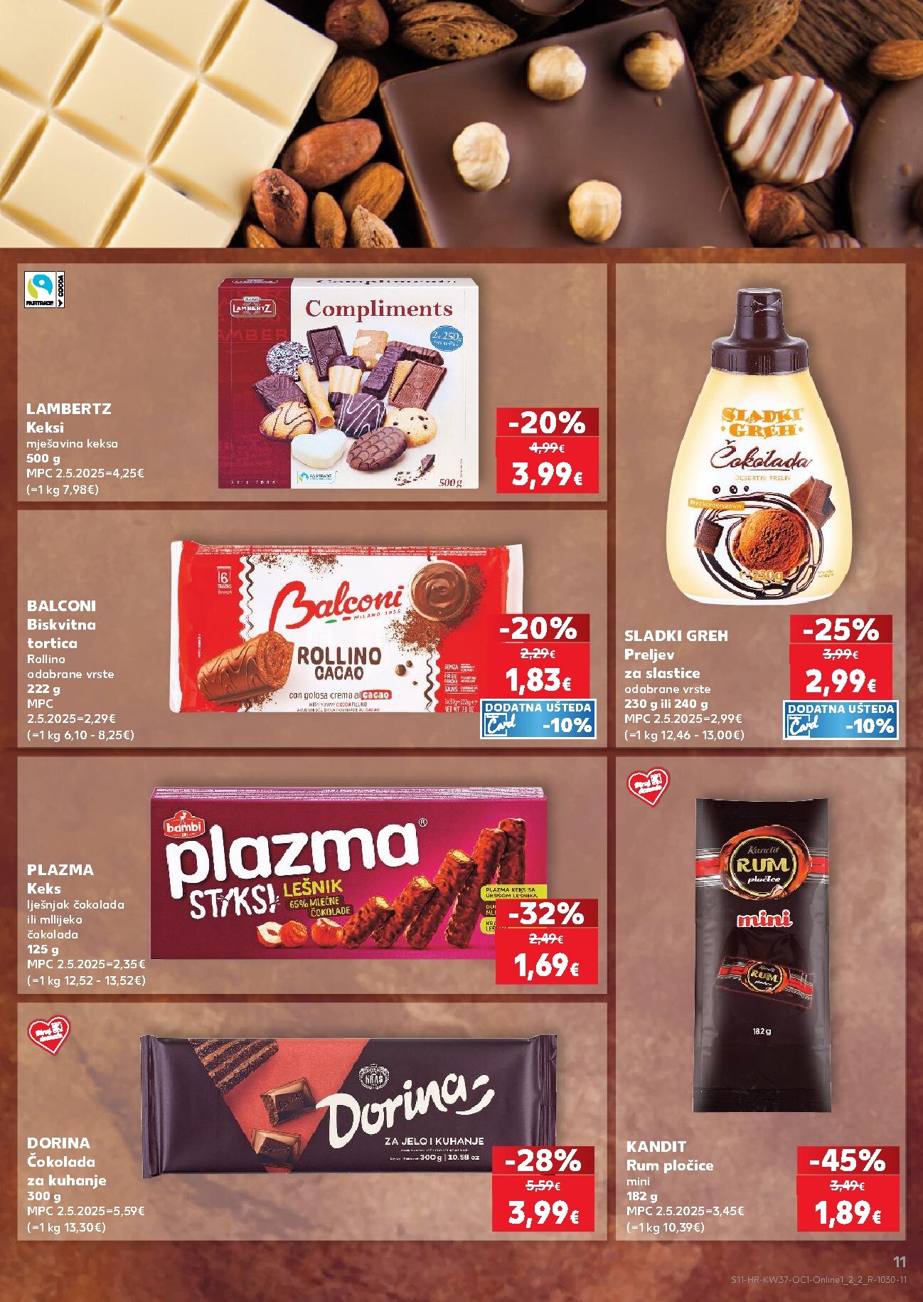 kaufland - Novi Kaufland - Ti si naš broj 1 katalog od srijede, 09.09.2026 do utorka, 15.09.2026 - page: 11