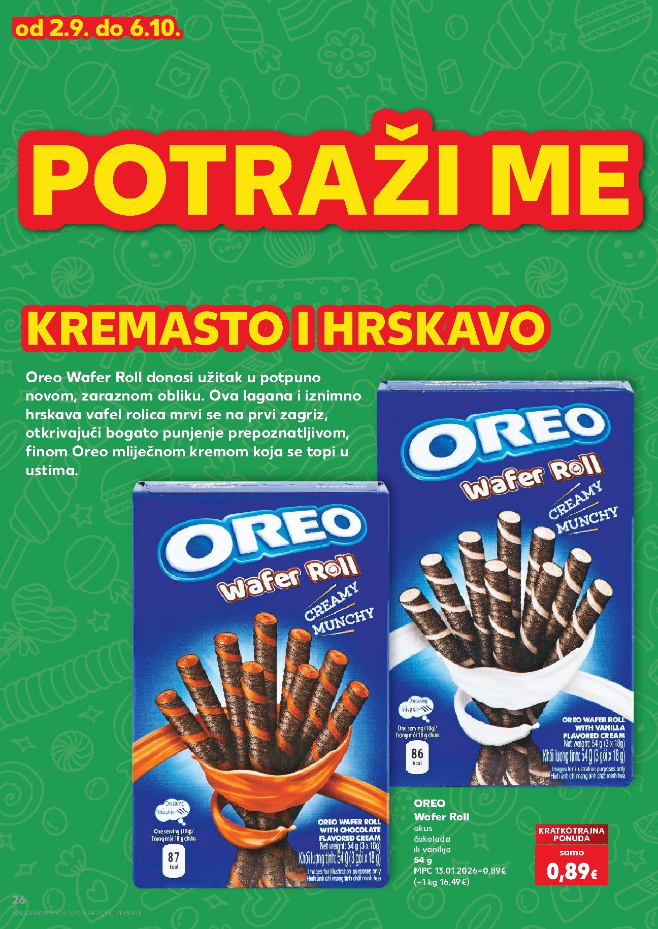 kaufland - Novi Kaufland - Ti si naš broj 1 katalog od srijede, 09.09.2026 do utorka, 15.09.2026 - page: 26