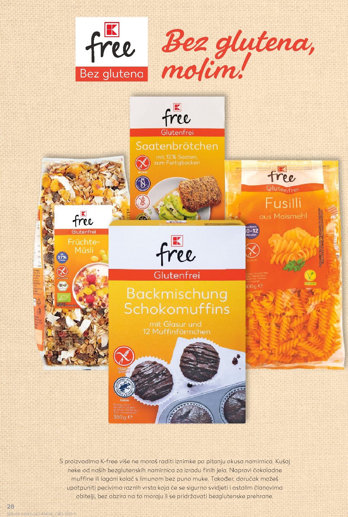 kaufland - Novi Kaufland - Ti si naš broj 1 katalog od srijede, 09.09.2026 do utorka, 15.09.2026 - page: 28