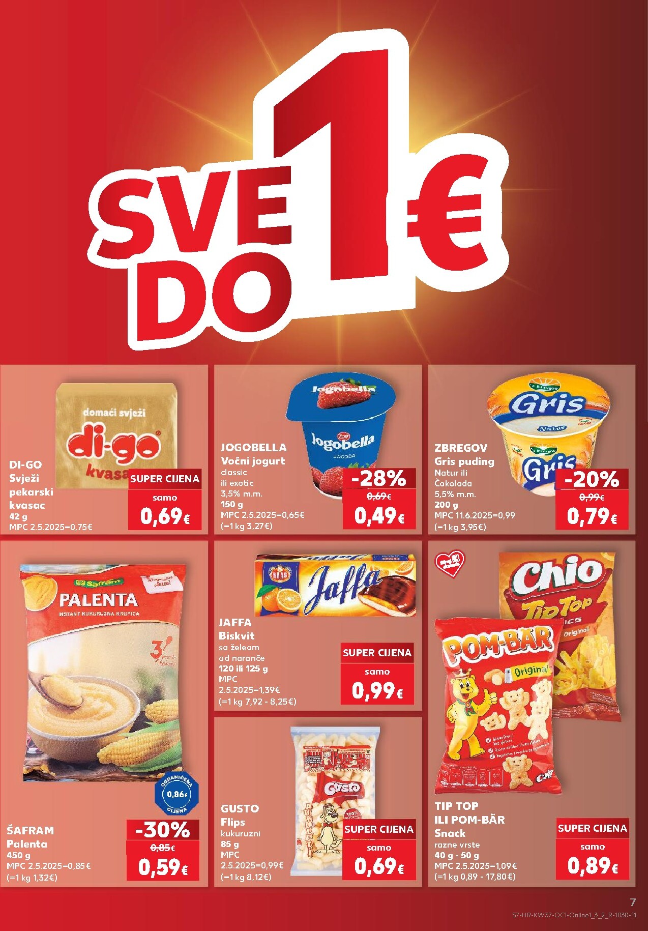 kaufland - Novi Kaufland - Ti si naš broj 1 katalog od srijede, 09.09.2026 do utorka, 15.09.2026 - page: 7