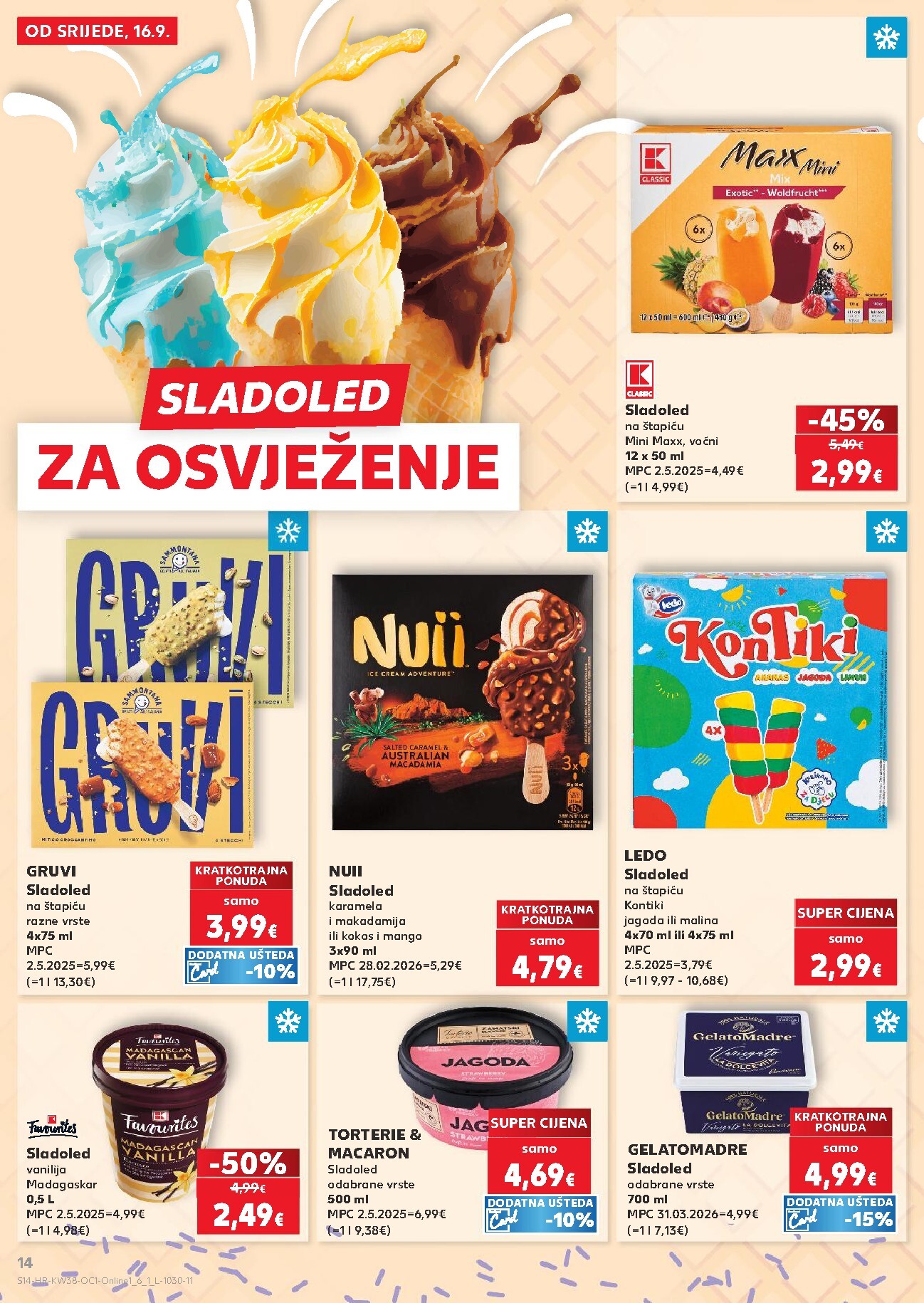 kaufland - Novi Kaufland katalog od srijede, 16.09.2026 do utorka, 22.09.2026 - page: 14