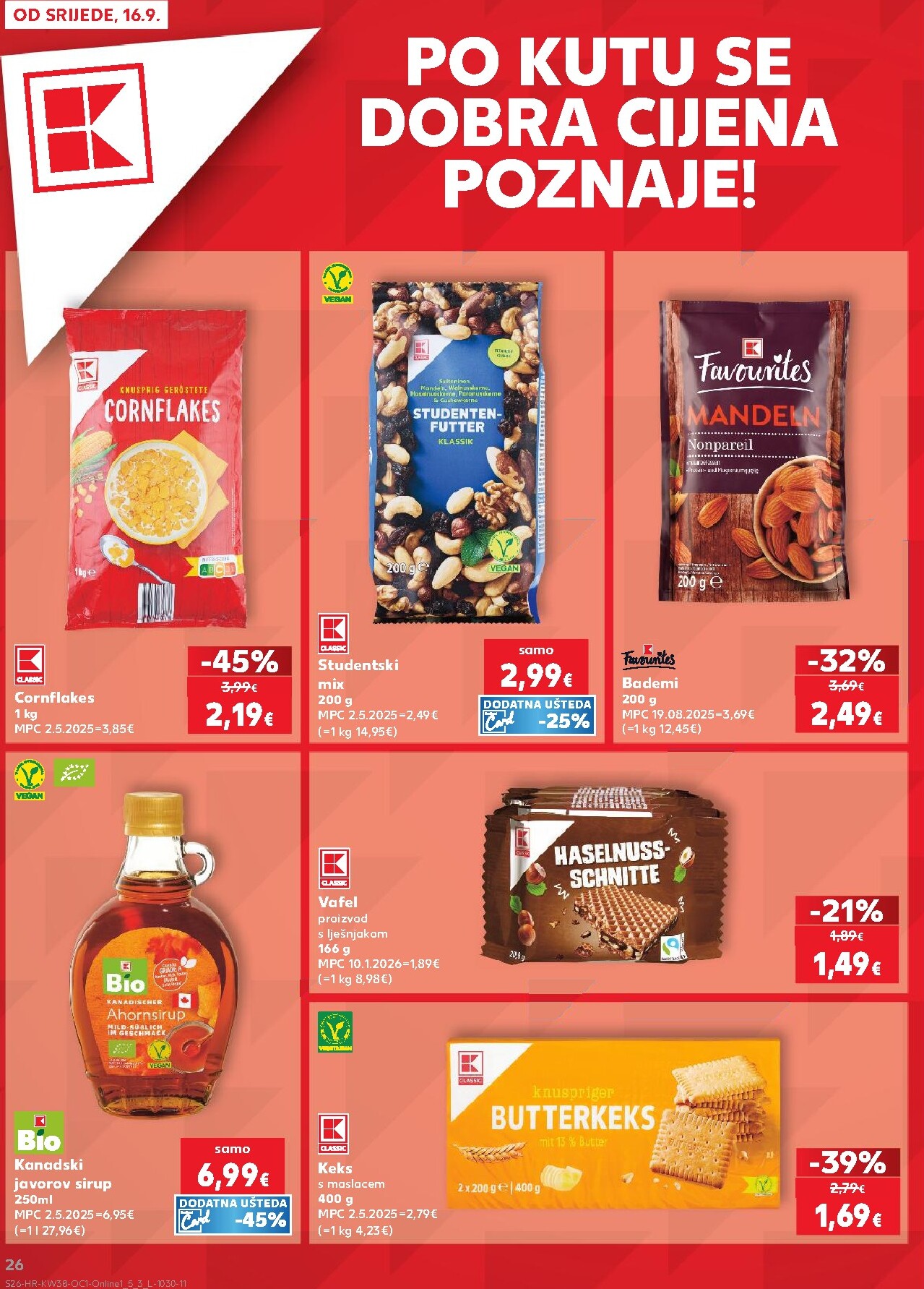 kaufland - Novi Kaufland katalog od srijede, 16.09.2026 do utorka, 22.09.2026 - page: 26