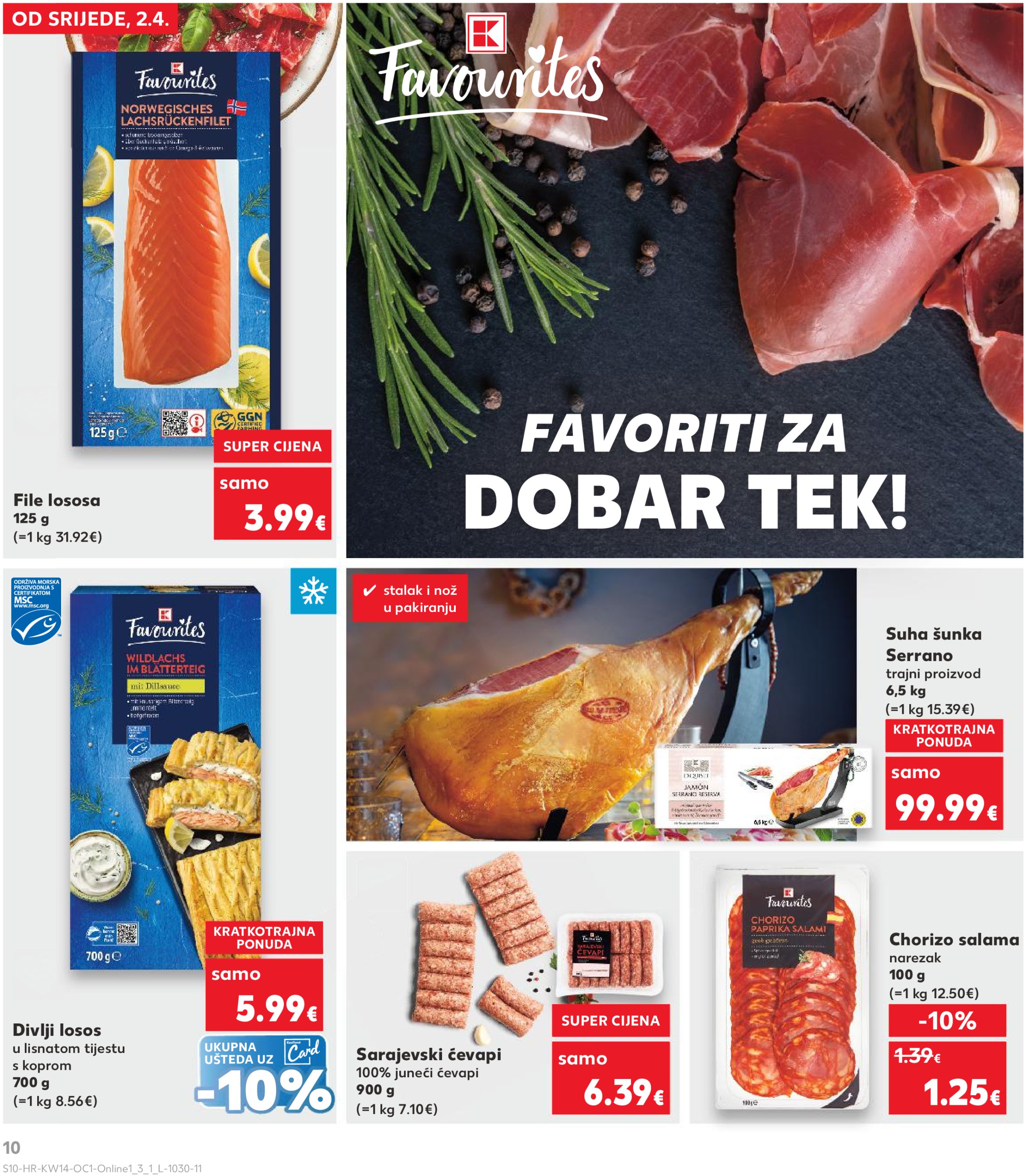 kaufland - Kaufland - Ovaj tjedan ne propusti katalog vrijedi od 02.04. do 08.04. - page: 10