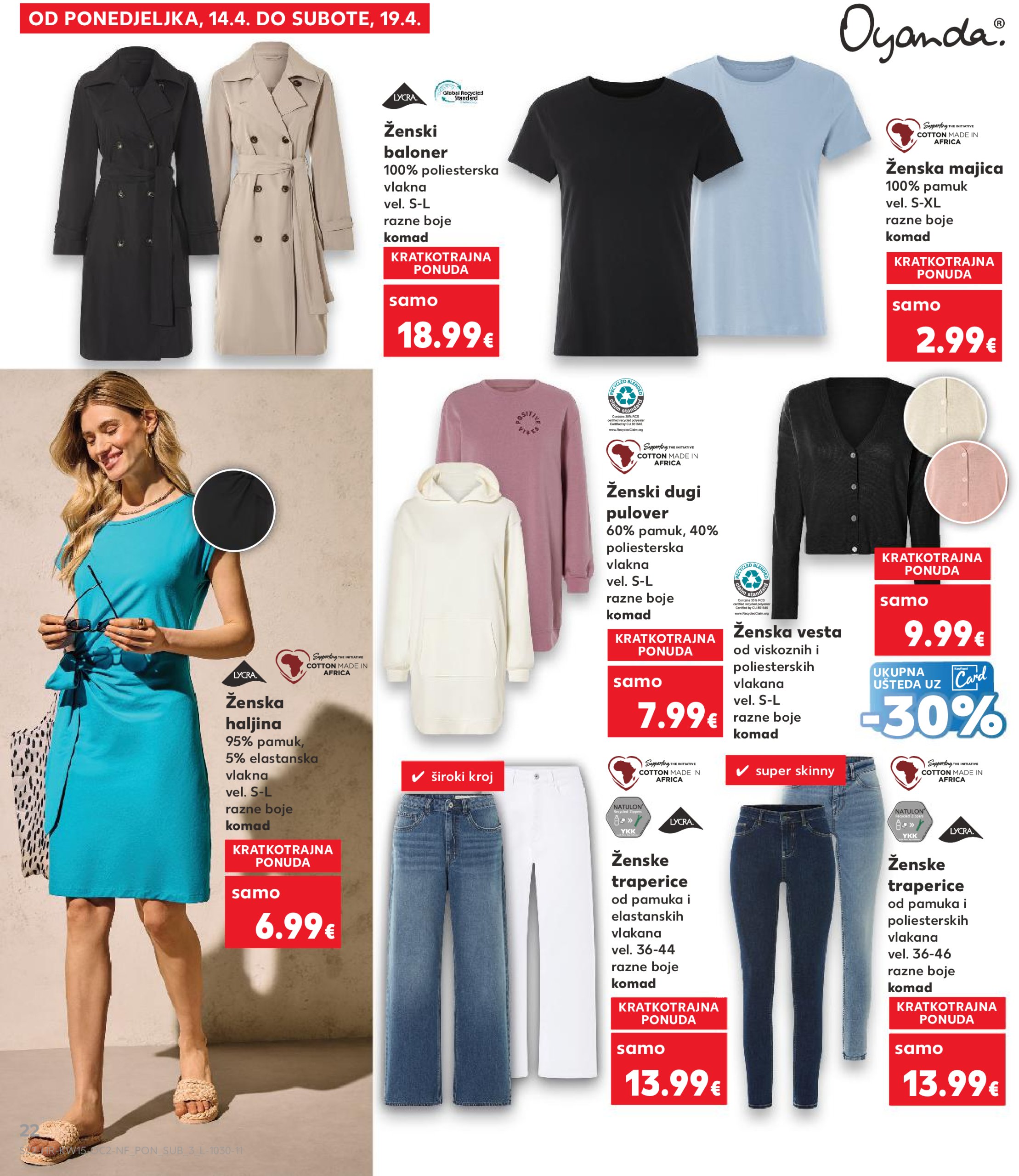 kaufland - Kaufland - Neprehrambeni letak katalog vrijedi od 09.04. do 15.04. - page: 22