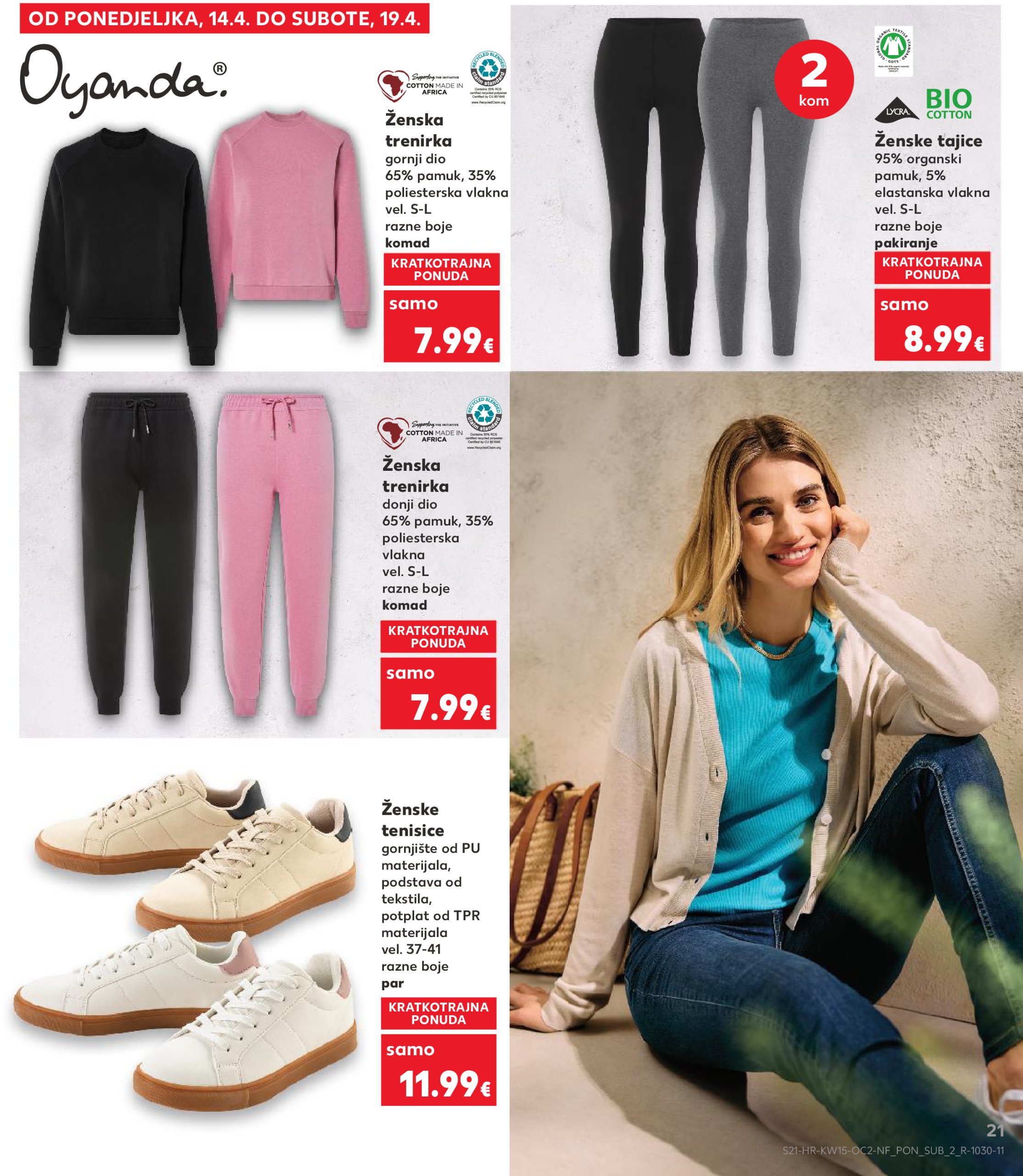 kaufland - Kaufland - Neprehrambeni letak katalog vrijedi od 09.04. do 15.04. - page: 21