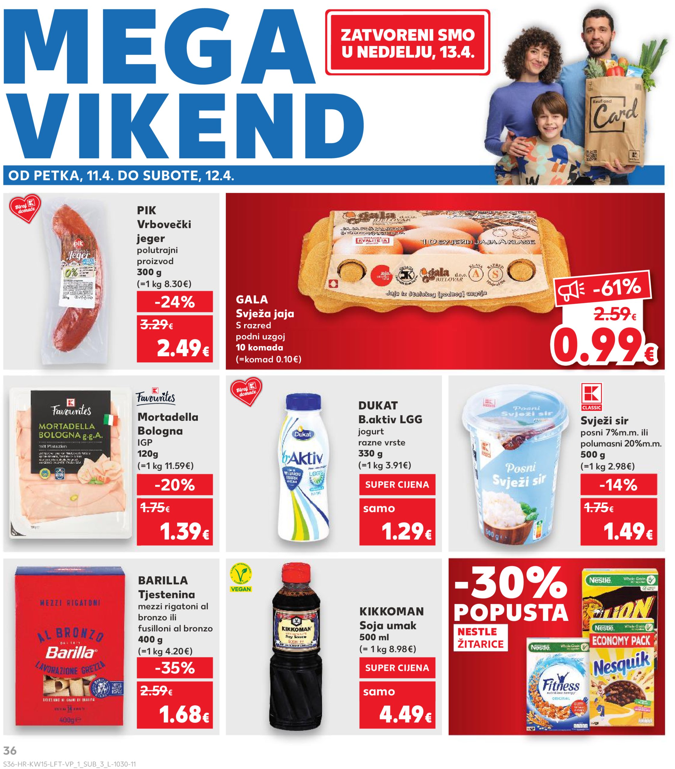 kaufland - Kaufland katalog vrijedi od 09.04. do 15.04. - page: 36 kaufland - Kaufland katalog vrijedi od 09.04. do 15.04. - page: 36