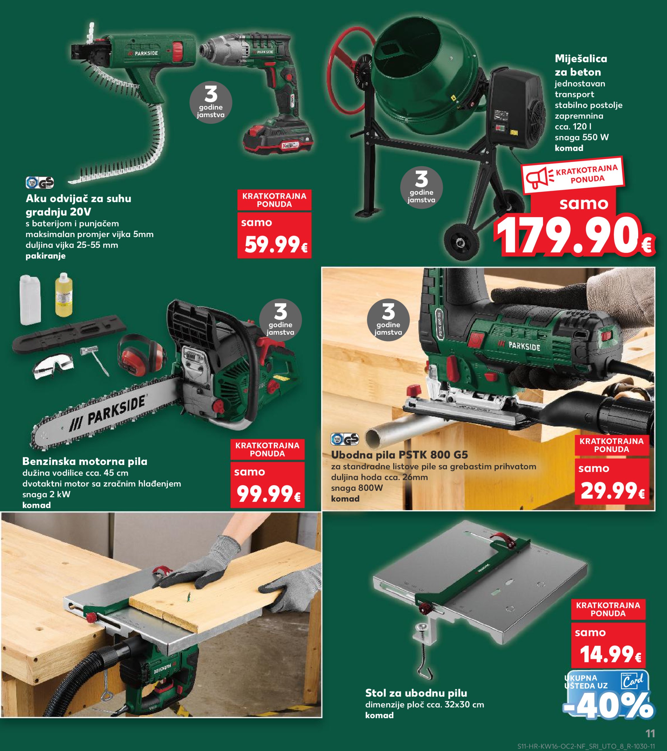 kaufland - Kaufland - Neprehrambeni letak katalog vrijedi od 16.04. do 22.04. - page: 11