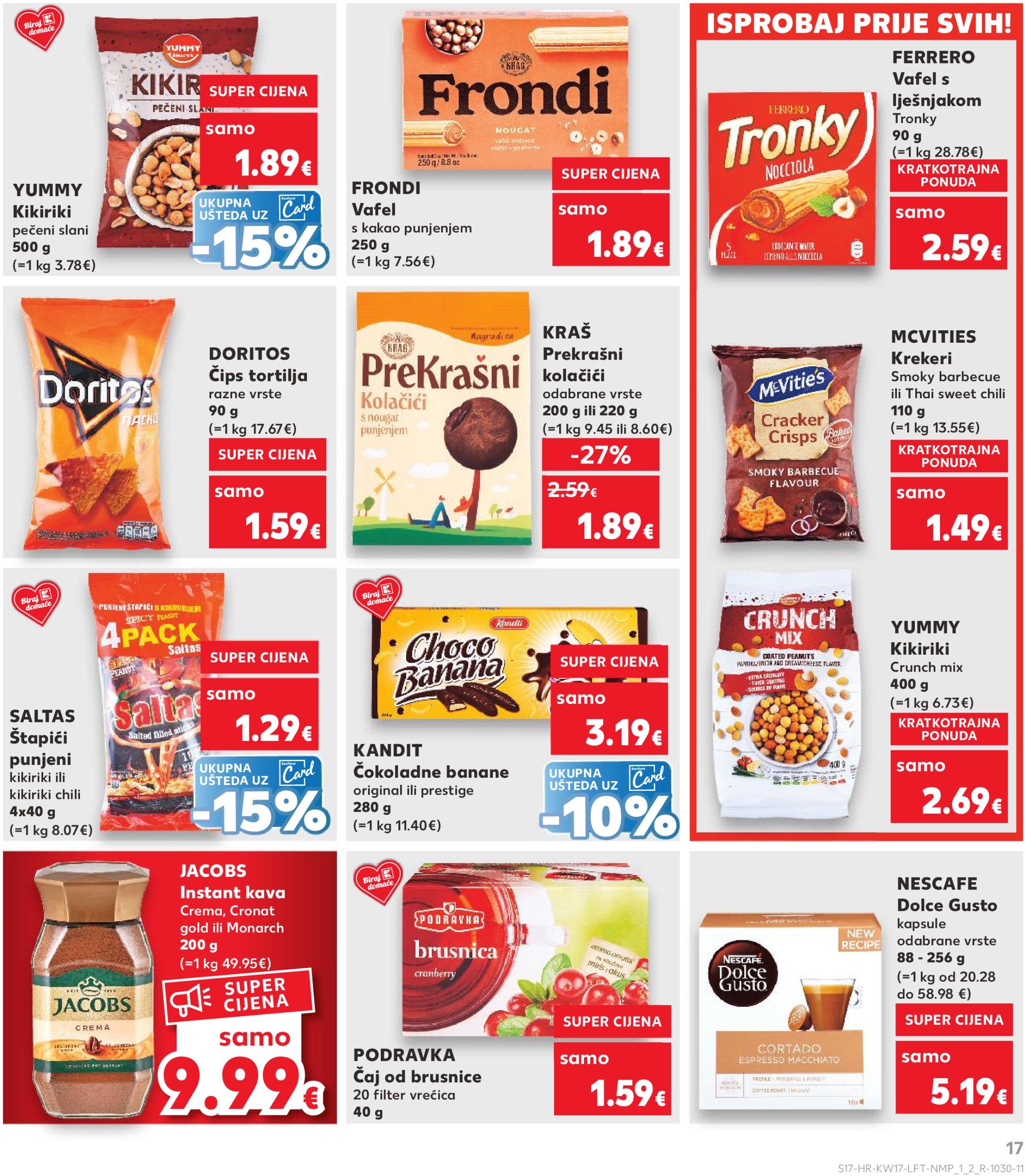 kaufland - Kaufland katalog vrijedi od 23.04. do 29.04. - page: 17