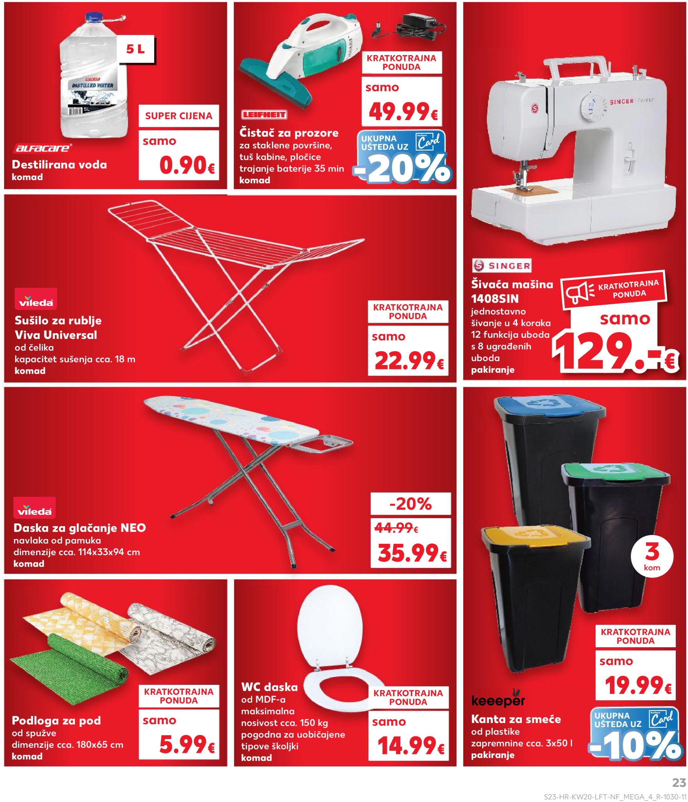kaufland - Prelistajte ovaj Kaufland katalog, vrijedi od 14.05. do 20.05. - page: 23 kaufland - Prelistajte ovaj Kaufland katalog, vrijedi od 14.05. do 20.05. - page: 23