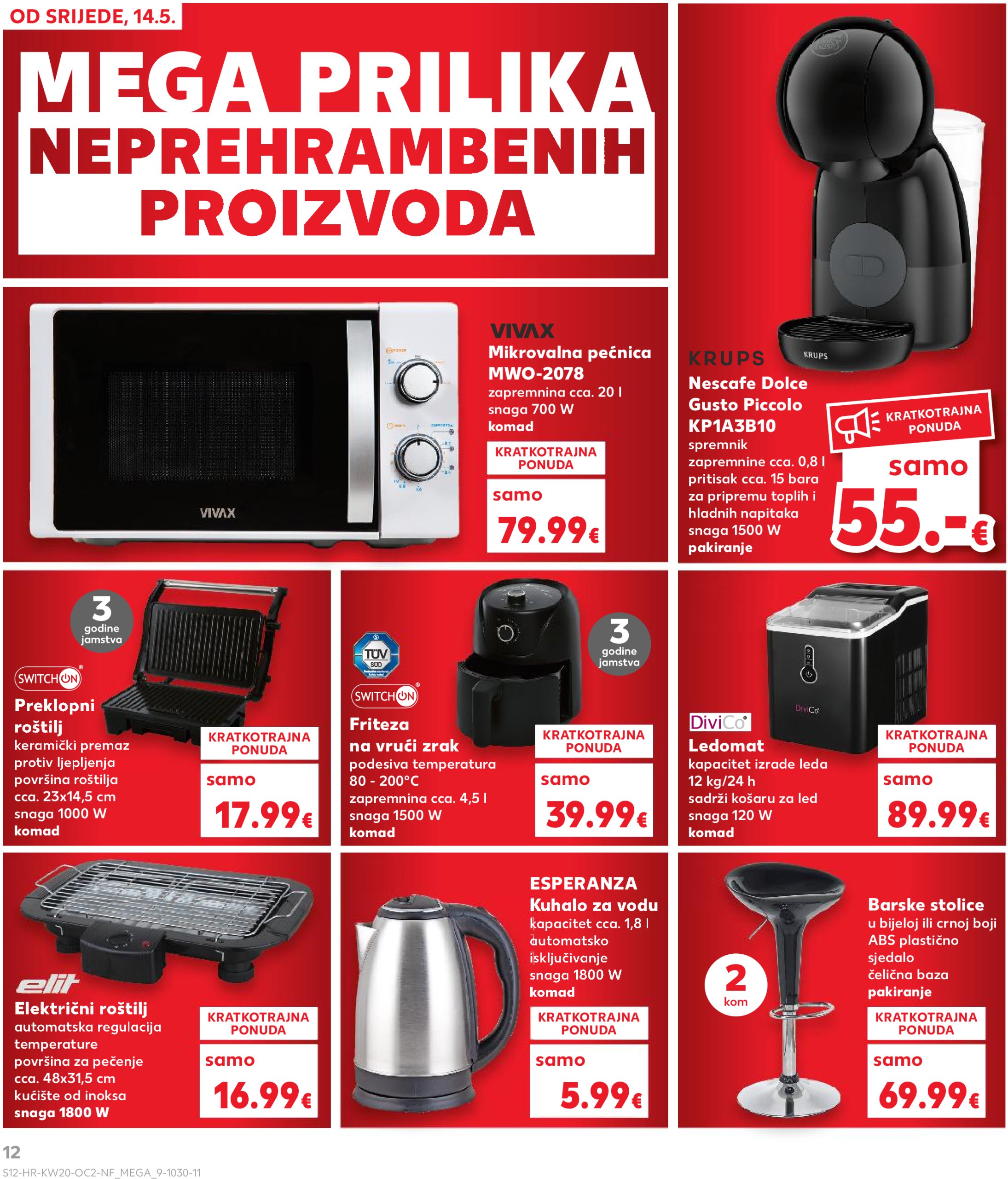 kaufland - Prelistajte ovaj Kaufland - Neprehrambenih proizvoda katalog, vrijedi od 14.05. do 20.05. - page: 12
