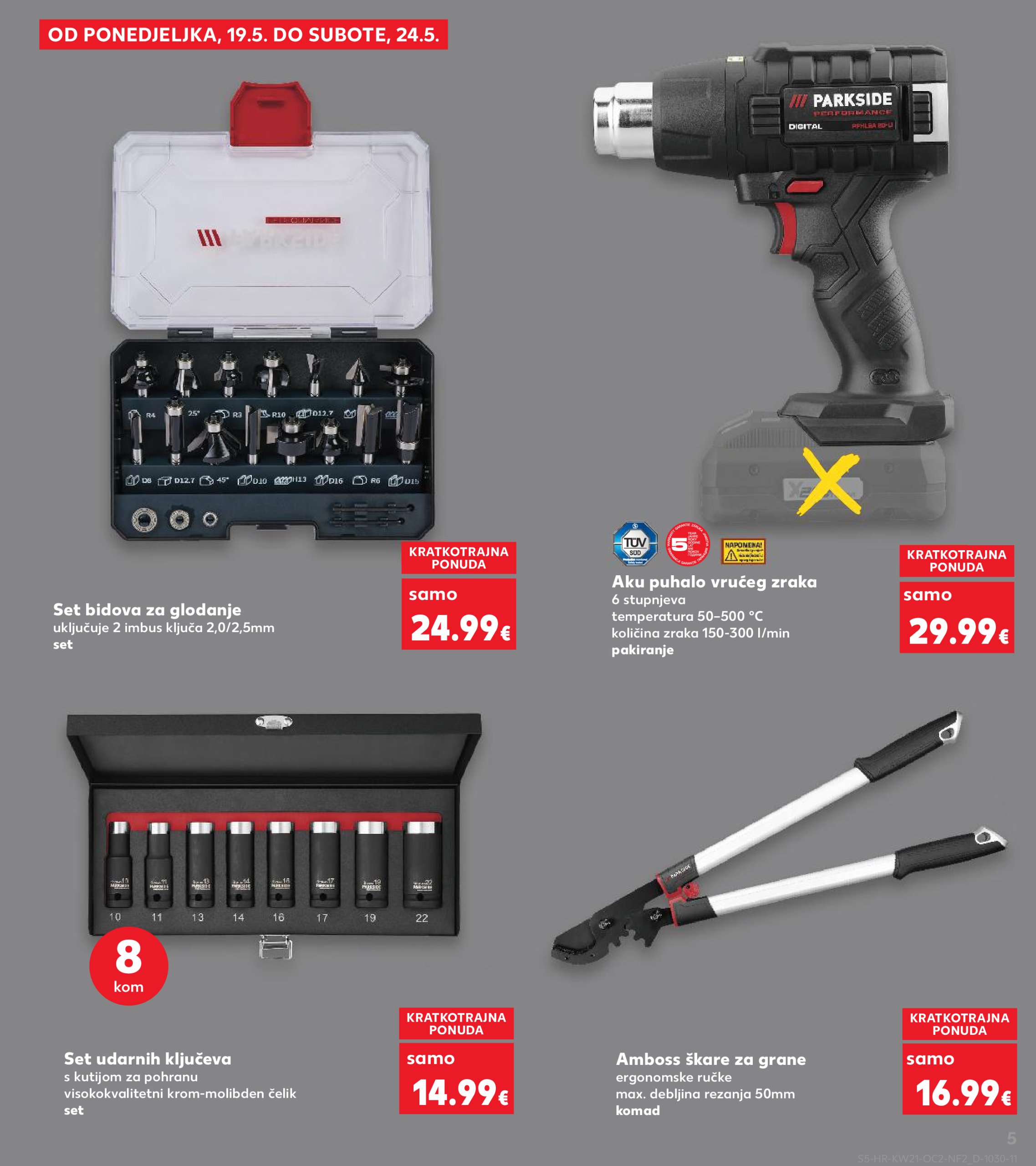kaufland - Prelistajte ovaj Kaufland - Neprehrambenih proizvoda katalog, vrijedi od 21.05. do 27.05. - page: 5