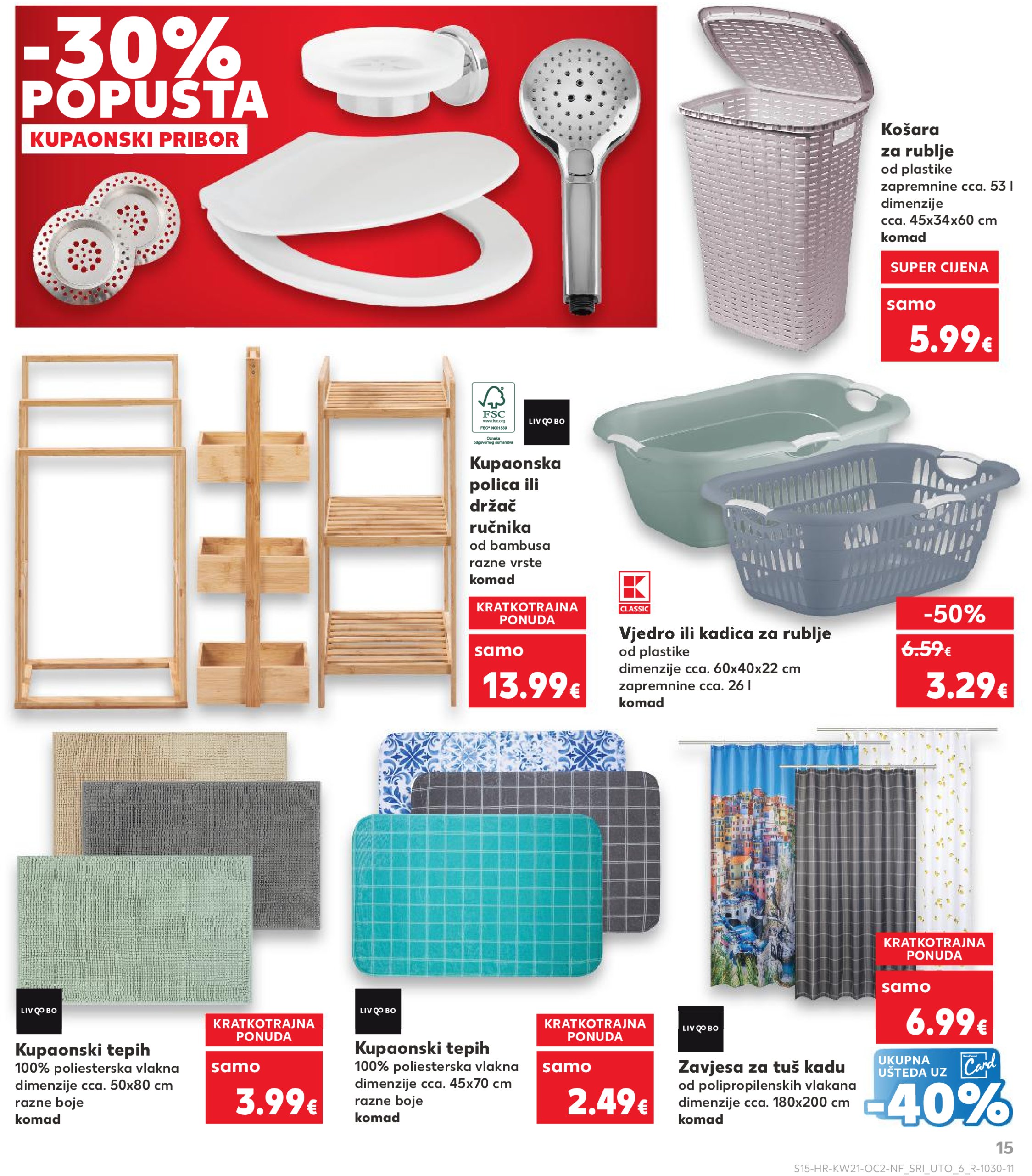 kaufland - Prelistajte ovaj Kaufland - Neprehrambenih proizvoda katalog, vrijedi od 21.05. do 27.05. - page: 15