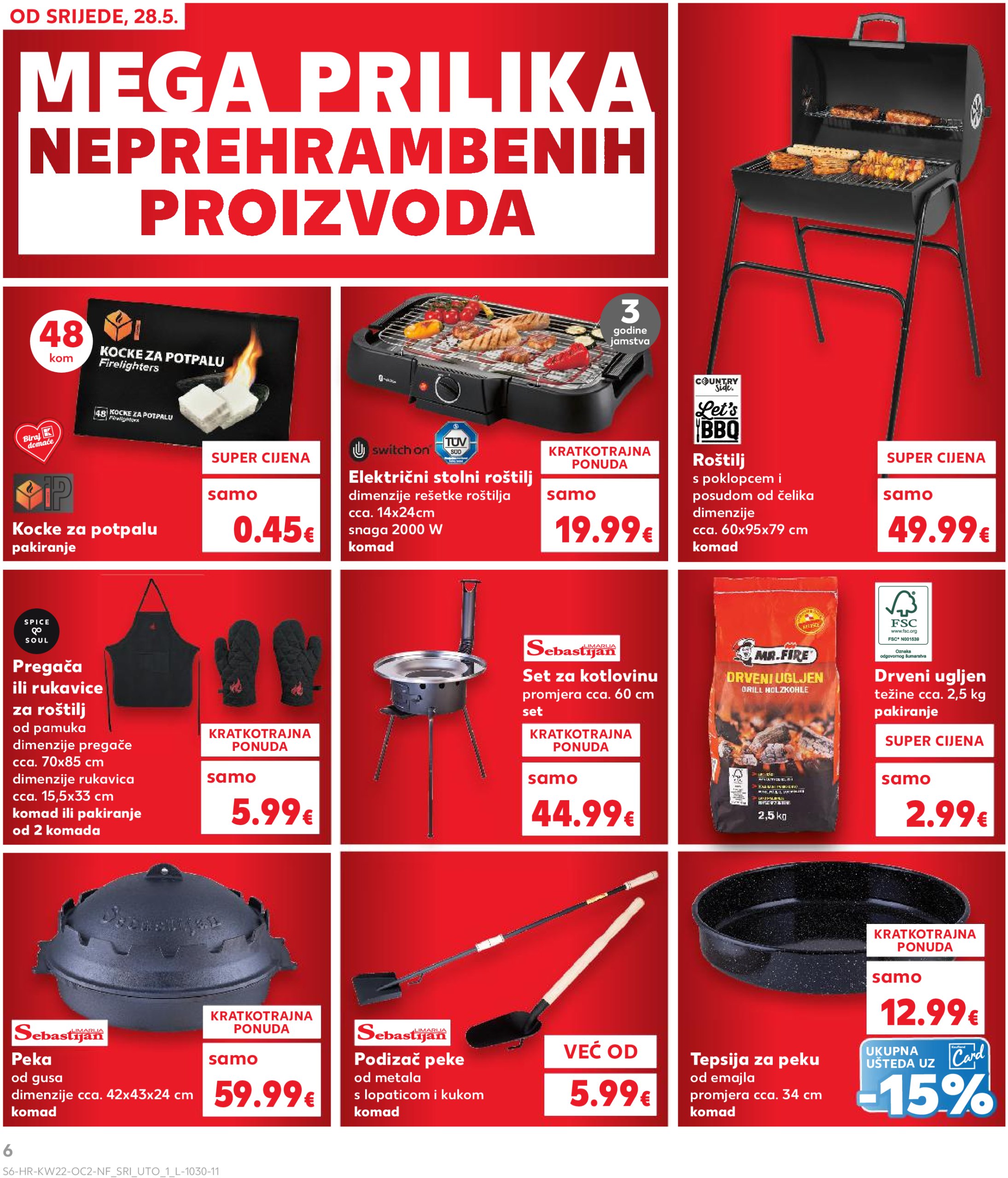 kaufland - Prelistajte ovaj Kaufland - Neprehrambenih proizvoda katalog, vrijedi od 28.05. do 03.06. - page: 6