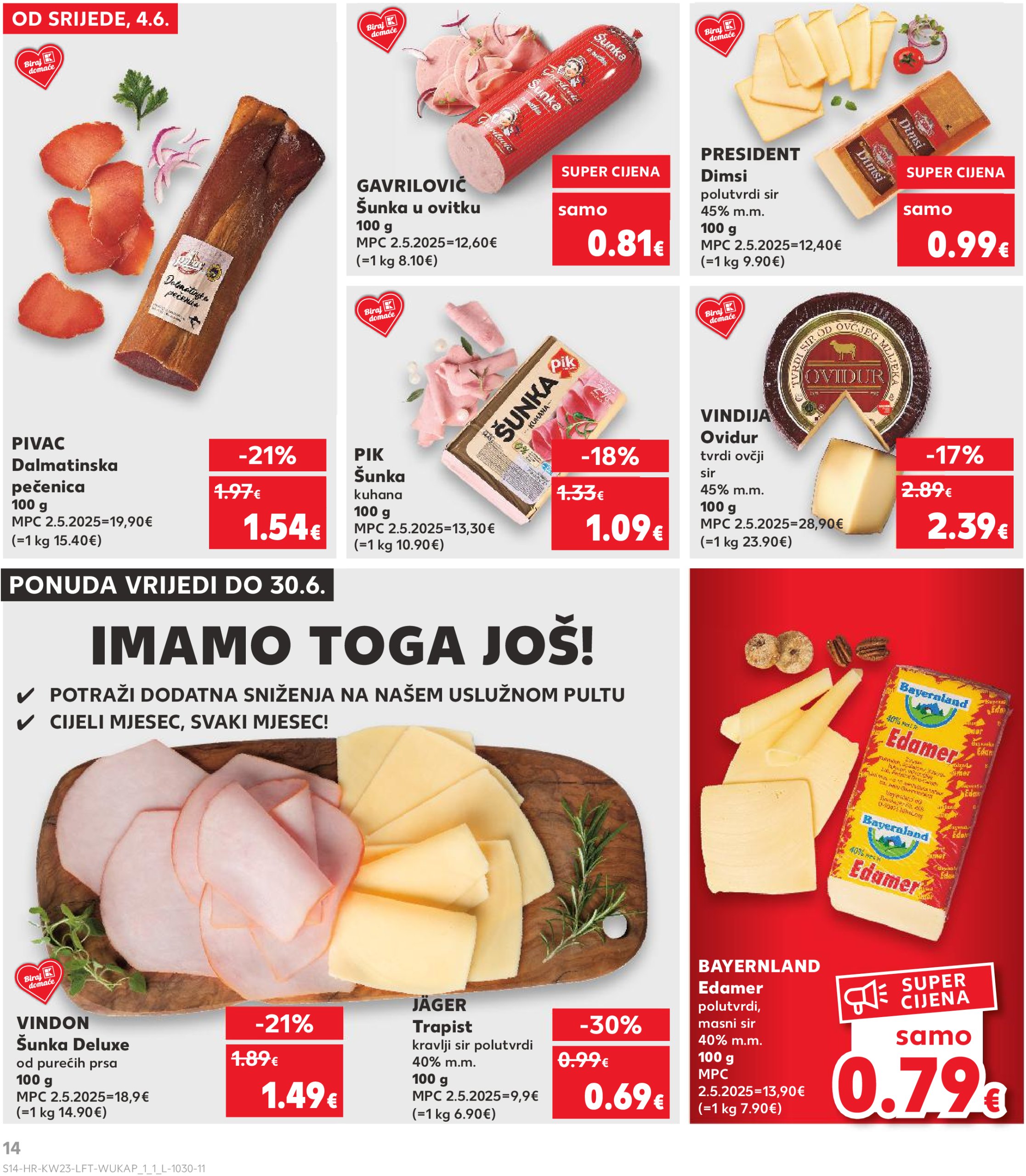 kaufland - Prelistajte ovaj Kaufland katalog, vrijedi od 04.06. do 10.06. - page: 14