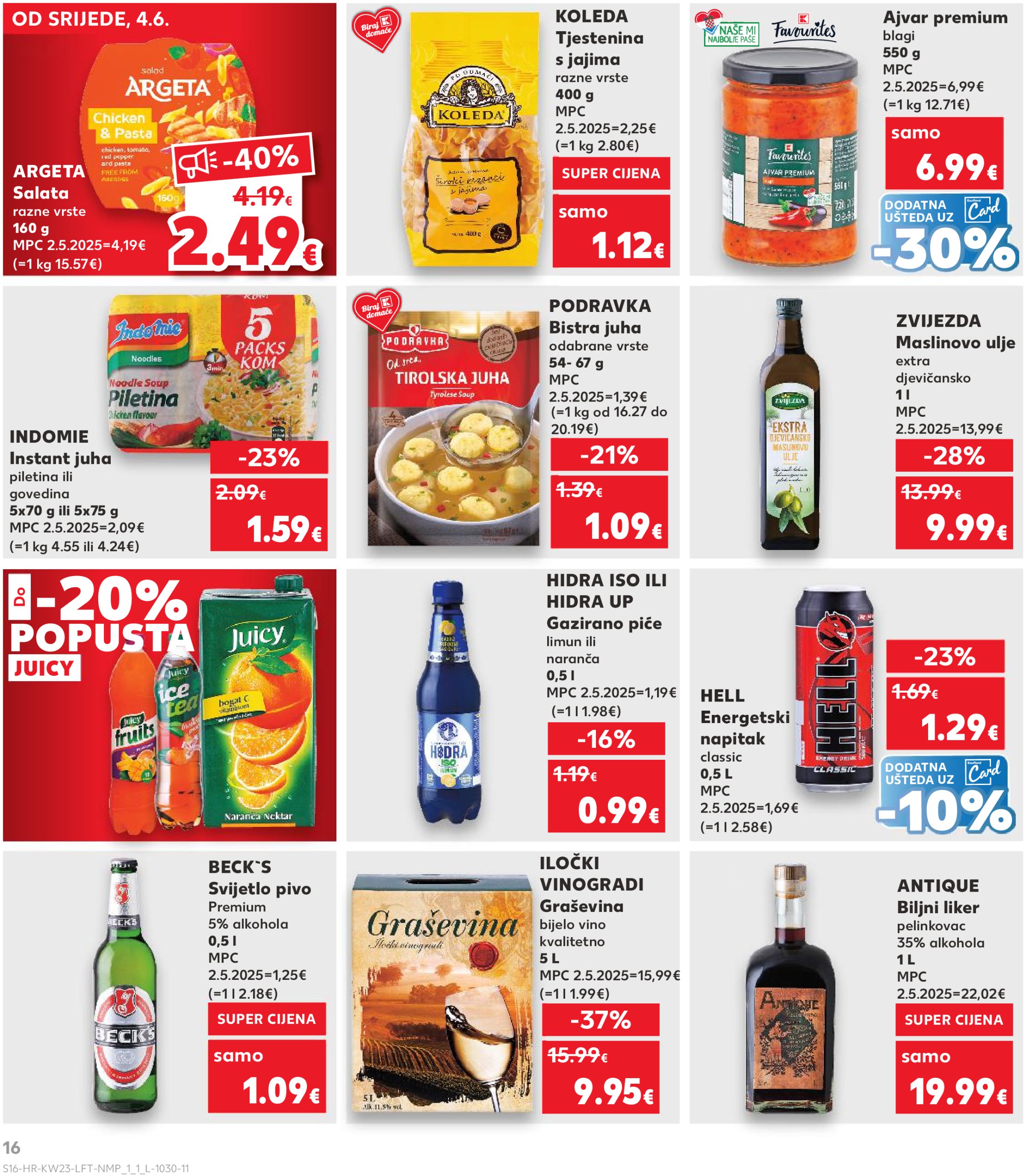 kaufland - Prelistajte ovaj Kaufland katalog, vrijedi od 04.06. do 10.06. - page: 16