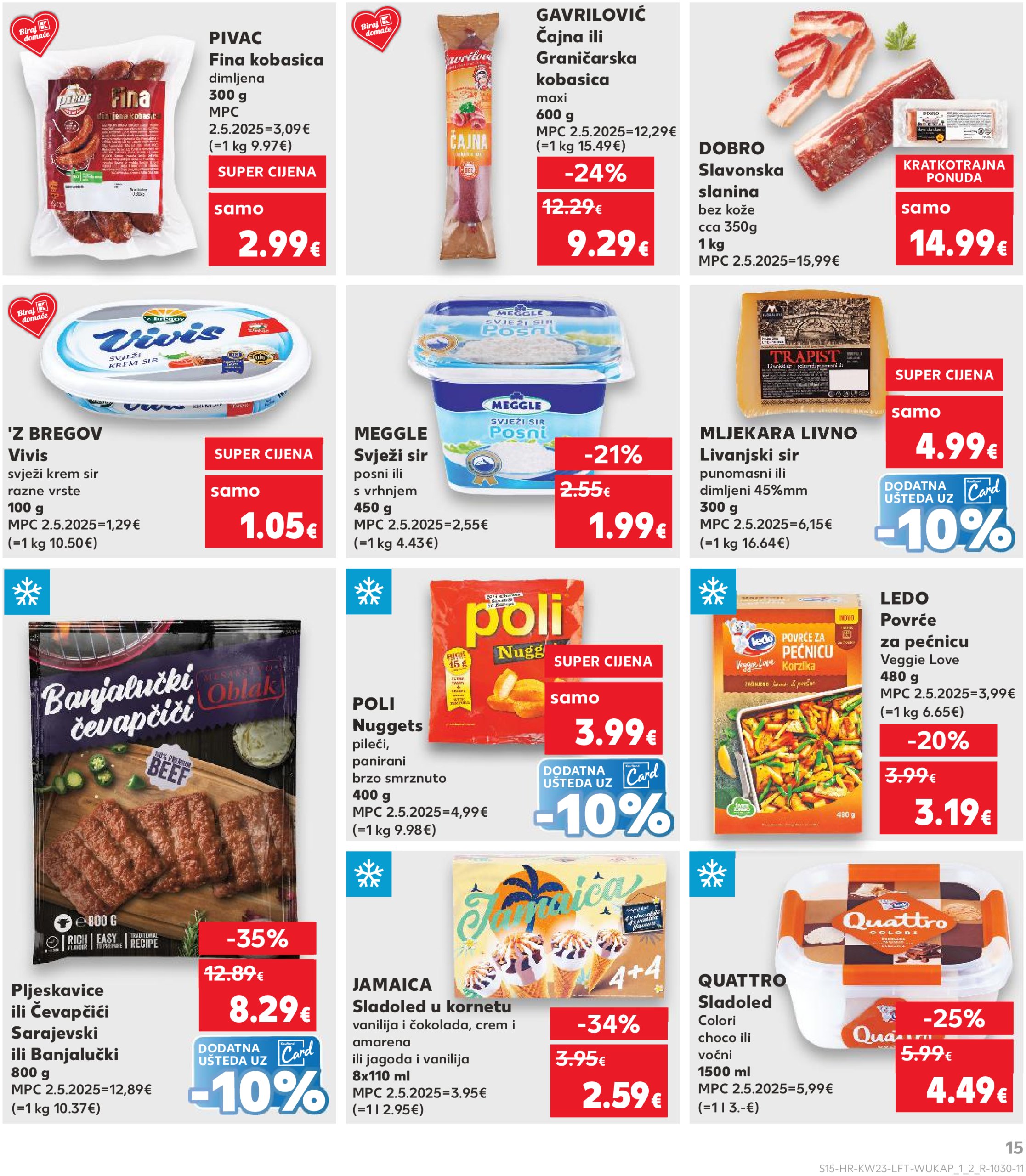 kaufland - Prelistajte ovaj Kaufland katalog, vrijedi od 04.06. do 10.06. - page: 15