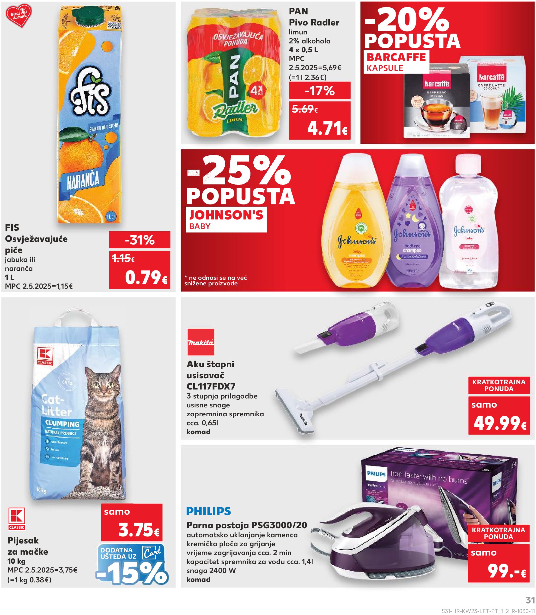 kaufland - Prelistajte ovaj Kaufland katalog, vrijedi od 04.06. do 10.06. - page: 31