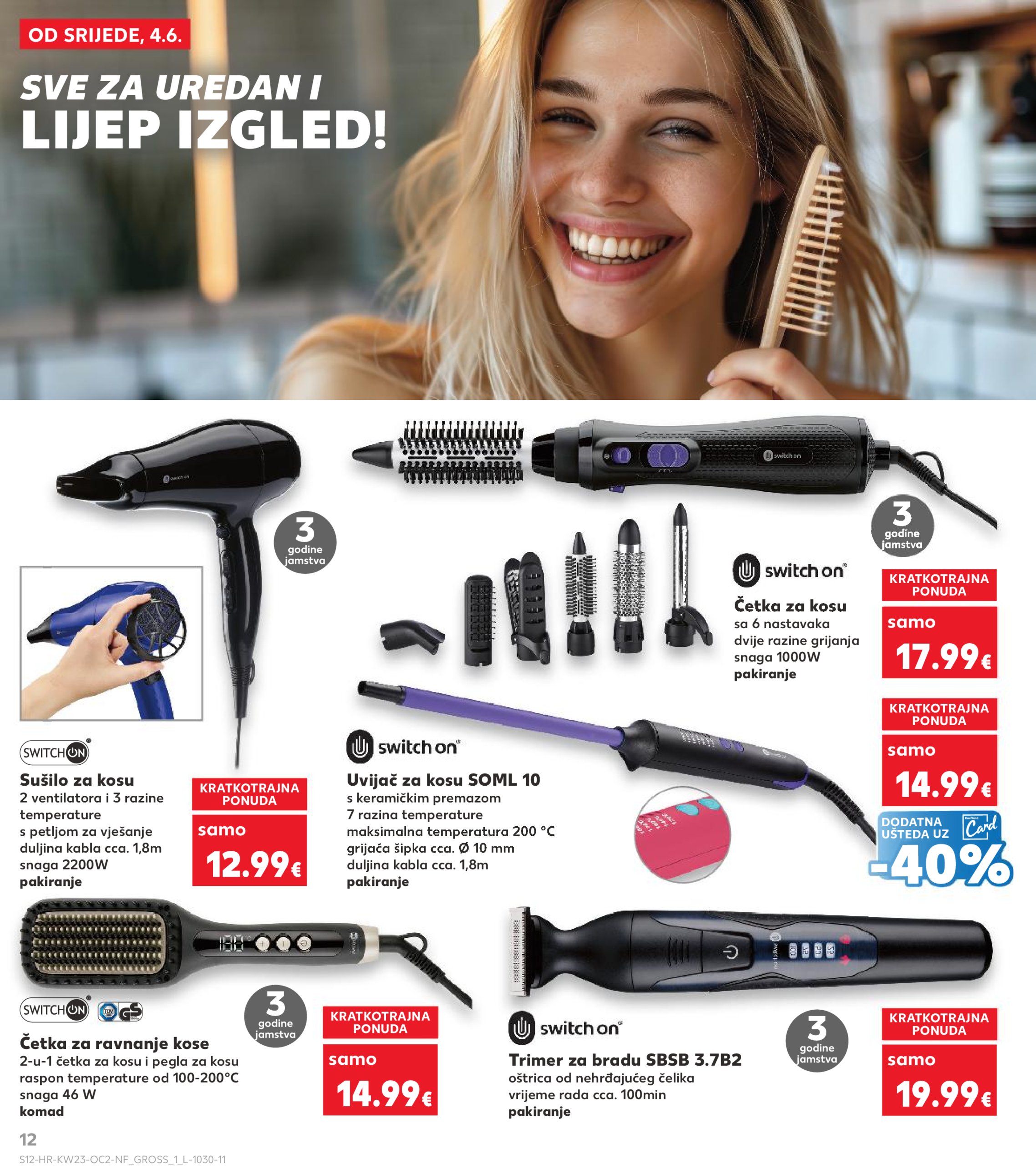 kaufland - Prelistajte ovaj Kaufland - Neprehrambenih proizvoda katalog, vrijedi od 04.06. do 10.06. - page: 12