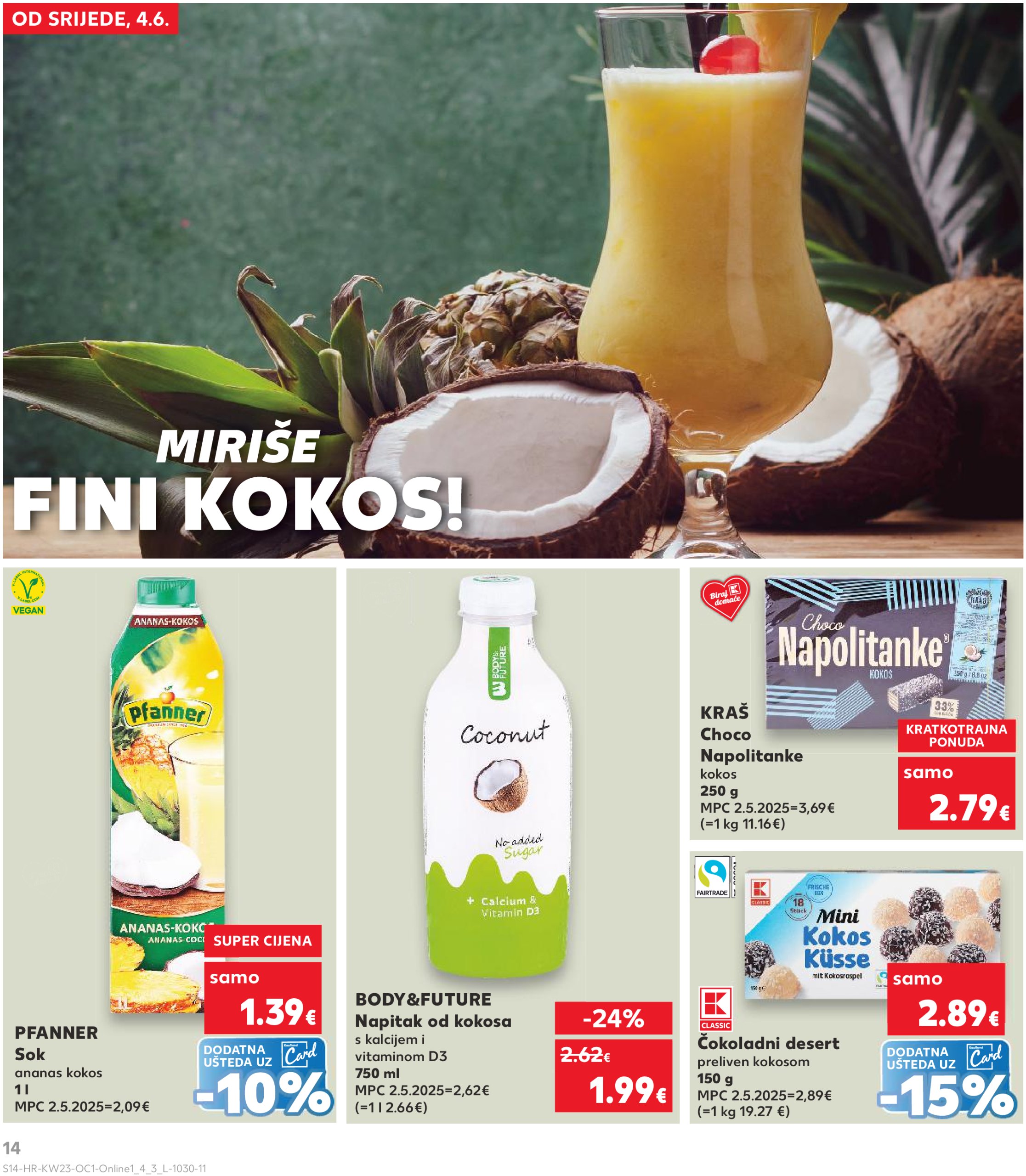 kaufland - Prelistajte ovaj Kaufland - Želiš još bogatiju ponudu katalog, vrijedi od 04.06. do 10.06. - page: 14