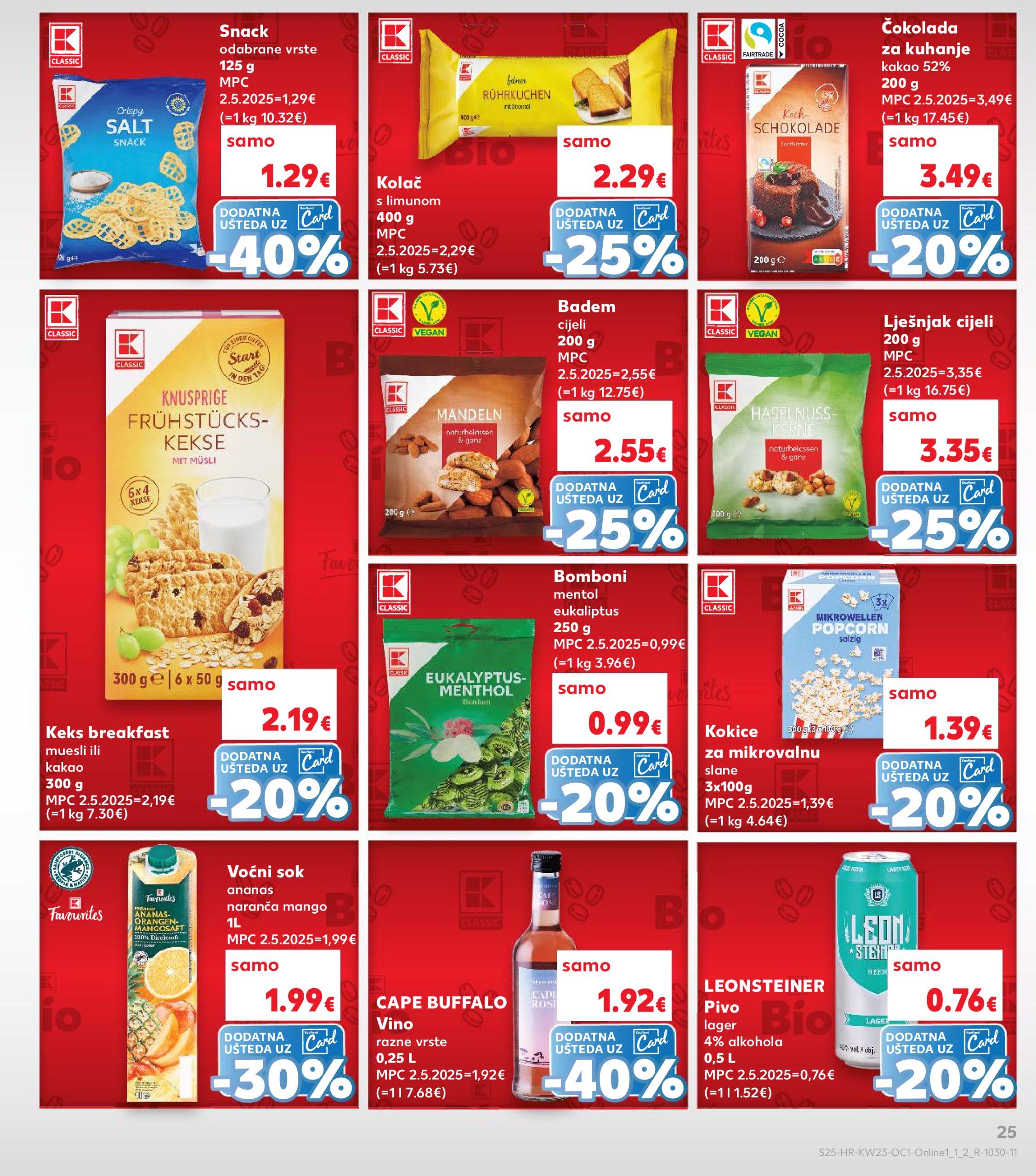 kaufland - Prelistajte ovaj Kaufland - Želiš još bogatiju ponudu katalog, vrijedi od 04.06. do 10.06. - page: 25