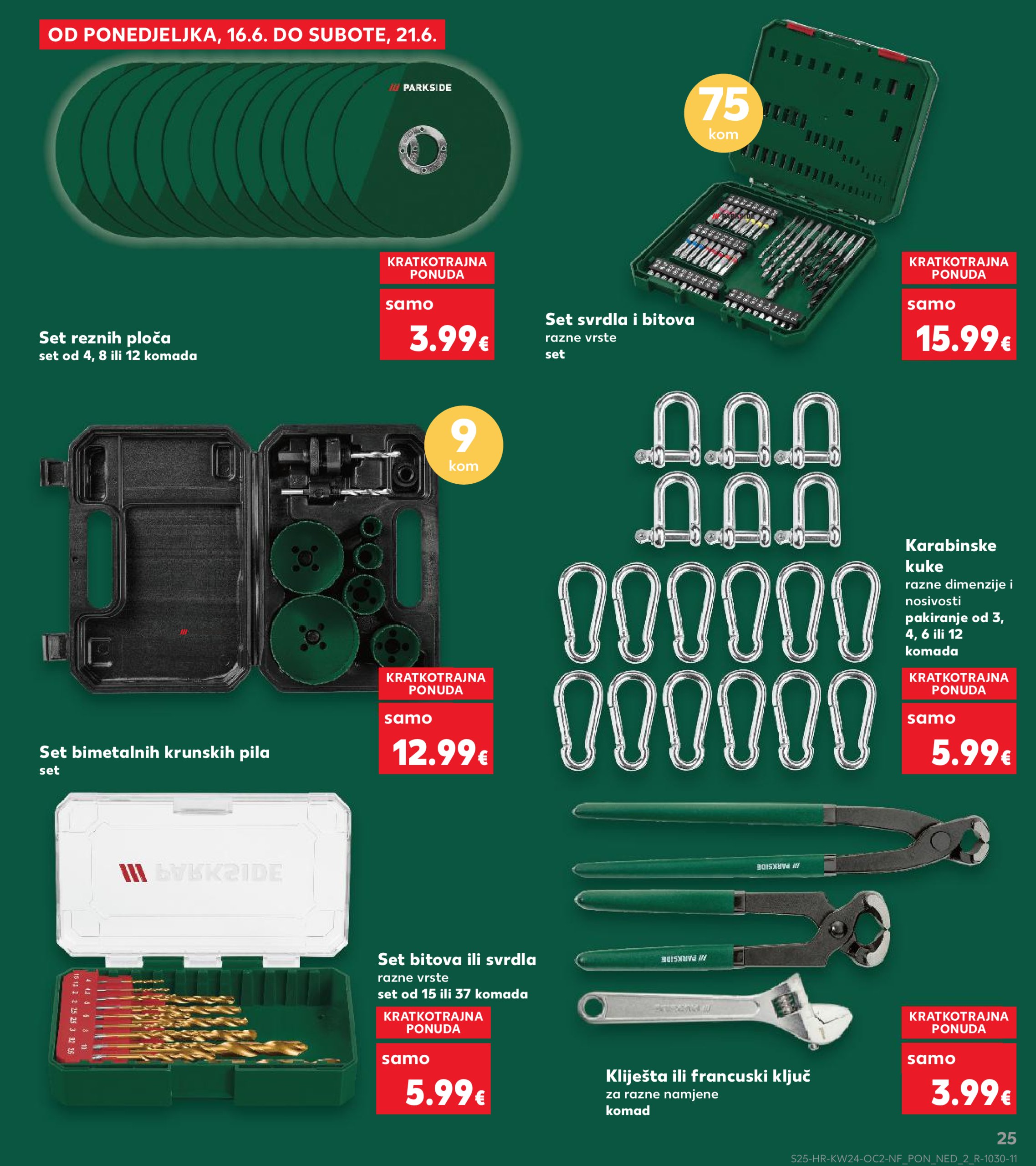 kaufland - Prelistajte katalog Kaufland - Neprehrambenih proizvoda, vrijedi od 11.06. do 17.06. - page: 25