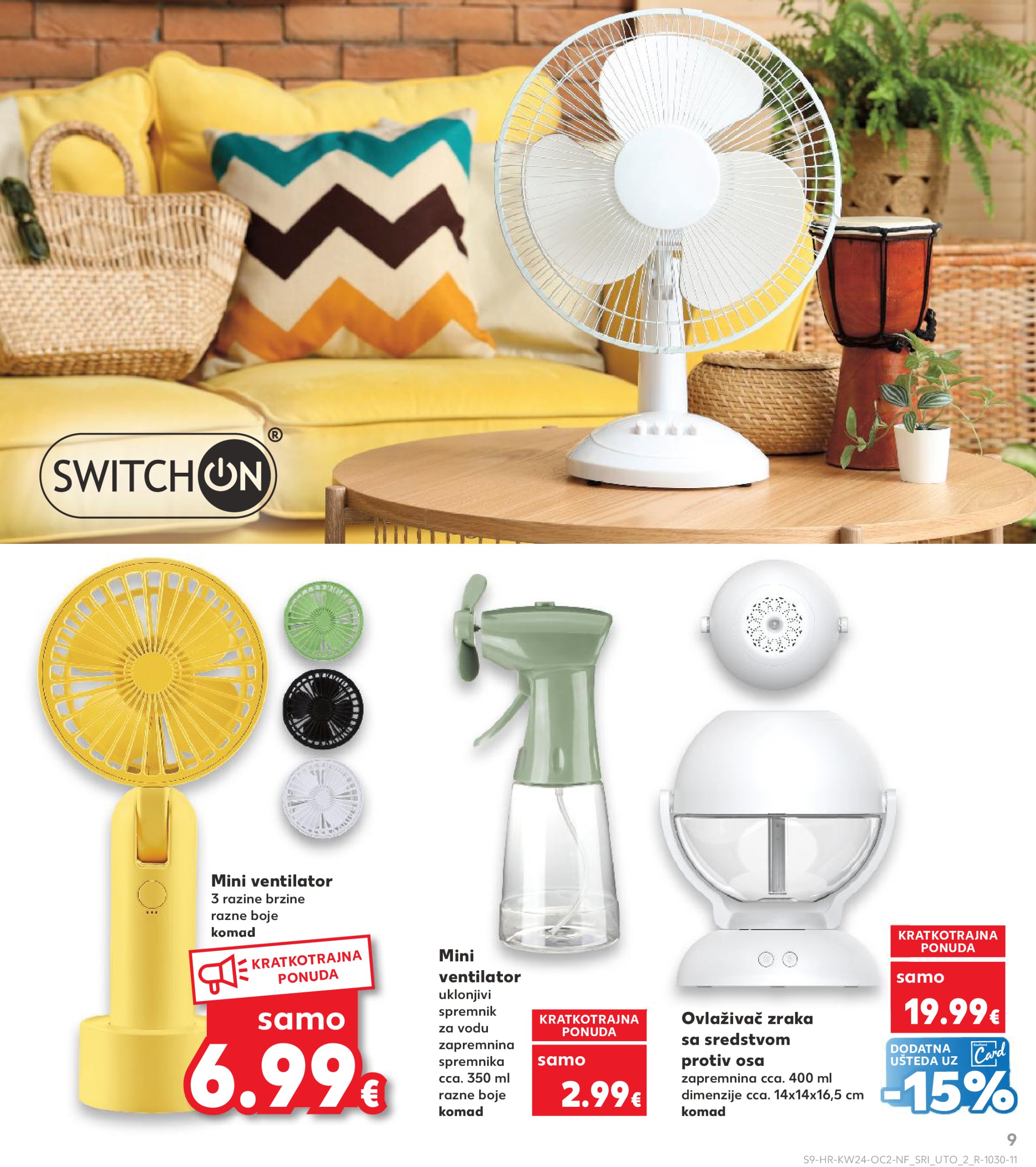 kaufland - Prelistajte katalog Kaufland - Neprehrambenih proizvoda, vrijedi od 11.06. do 17.06. - page: 9