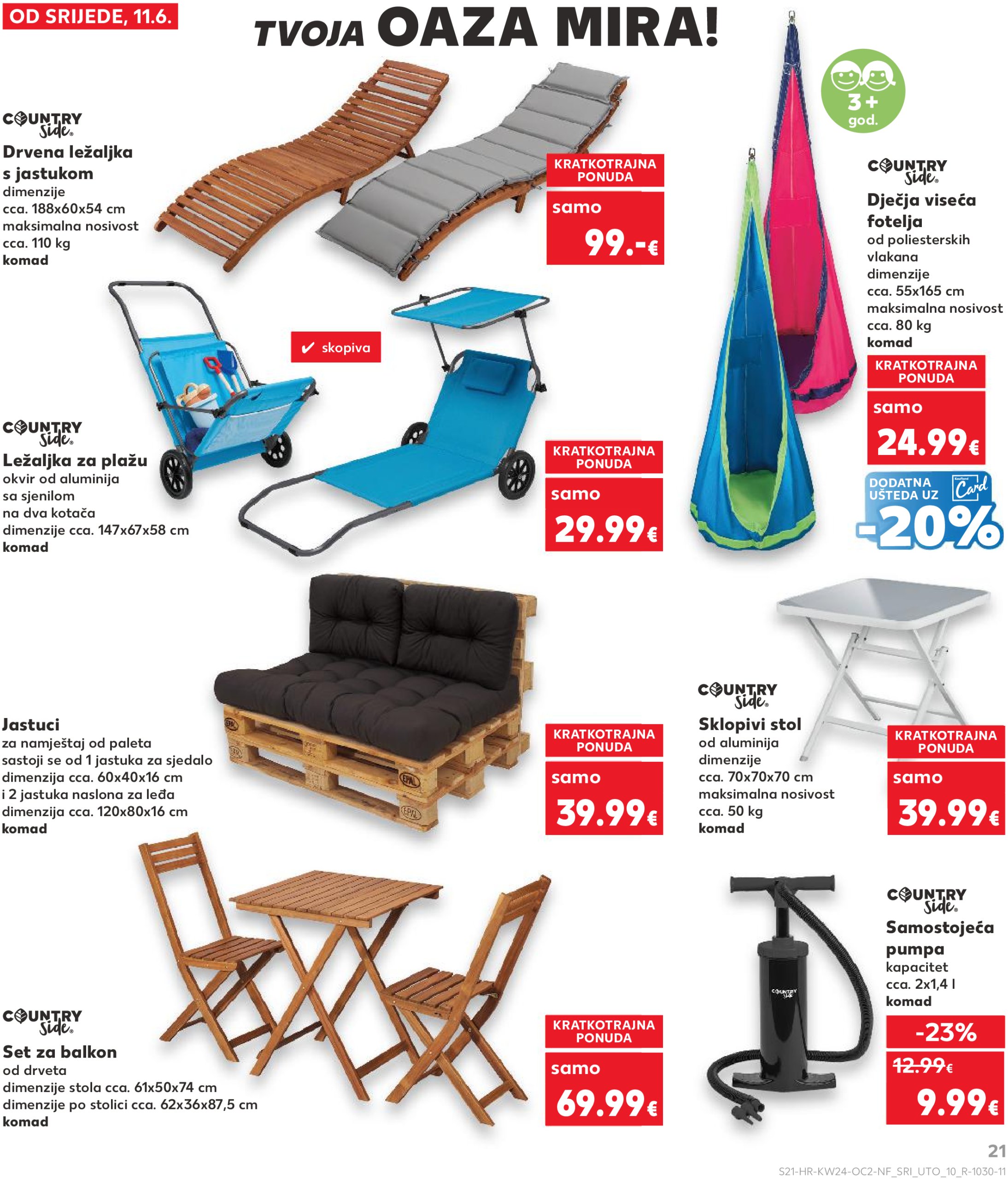 kaufland - Prelistajte katalog Kaufland - Neprehrambenih proizvoda, vrijedi od 11.06. do 17.06. - page: 21