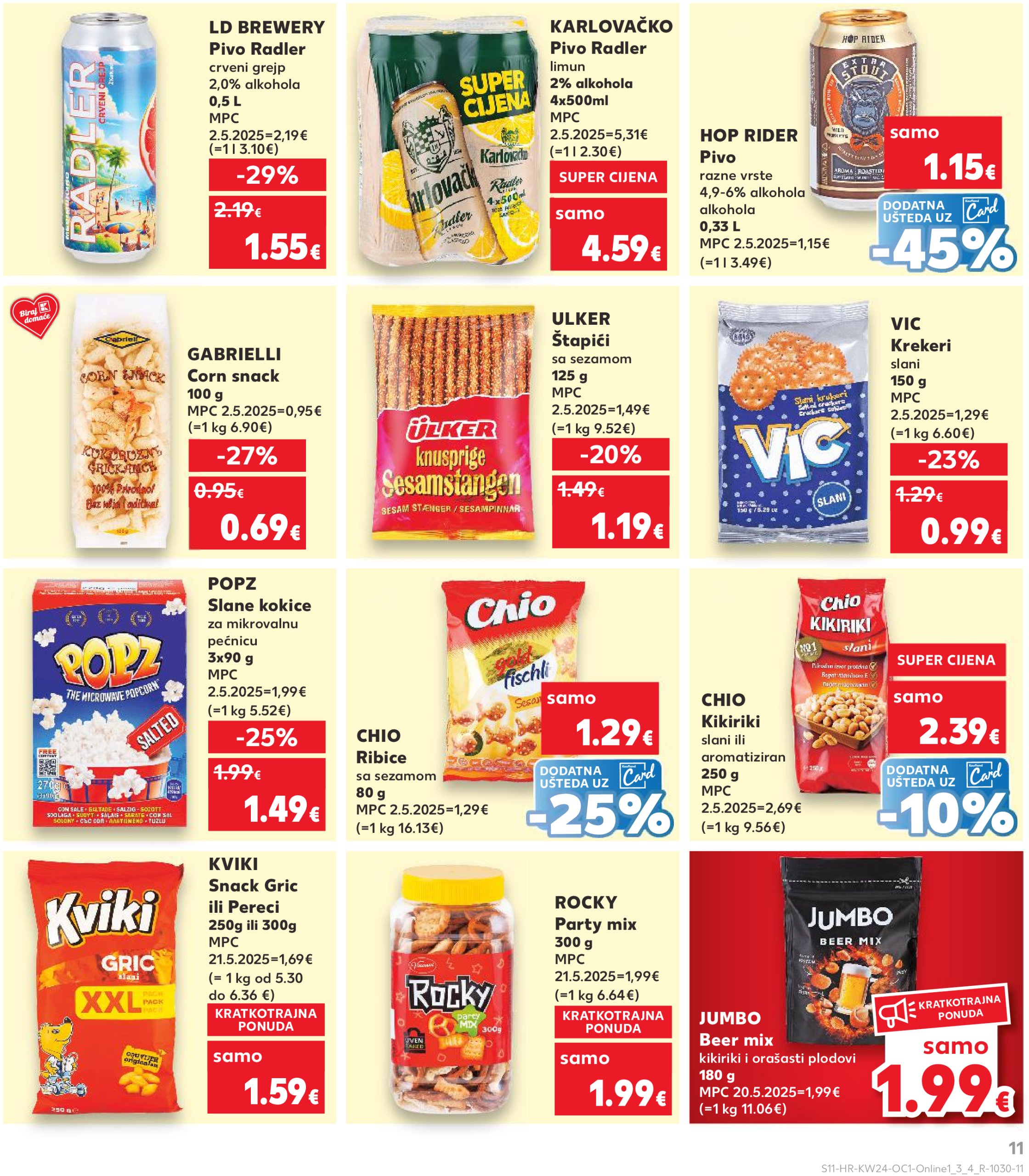 kaufland - Prelistajte katalog Kaufland - Želiš još bogatiju ponudu, vrijedi od 11.06. do 17.06. - page: 11