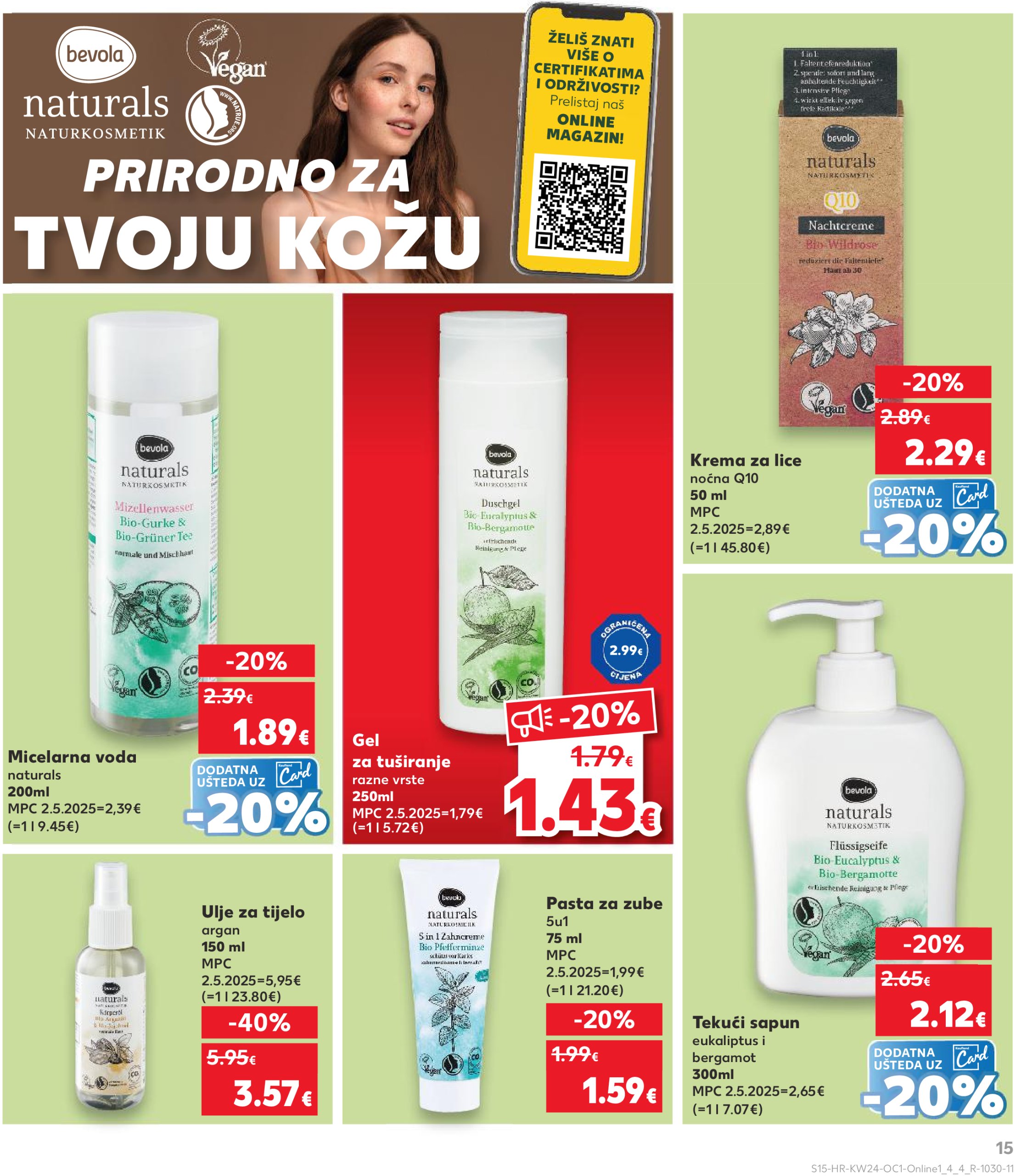 kaufland - Prelistajte katalog Kaufland - Želiš još bogatiju ponudu, vrijedi od 11.06. do 17.06. - page: 15