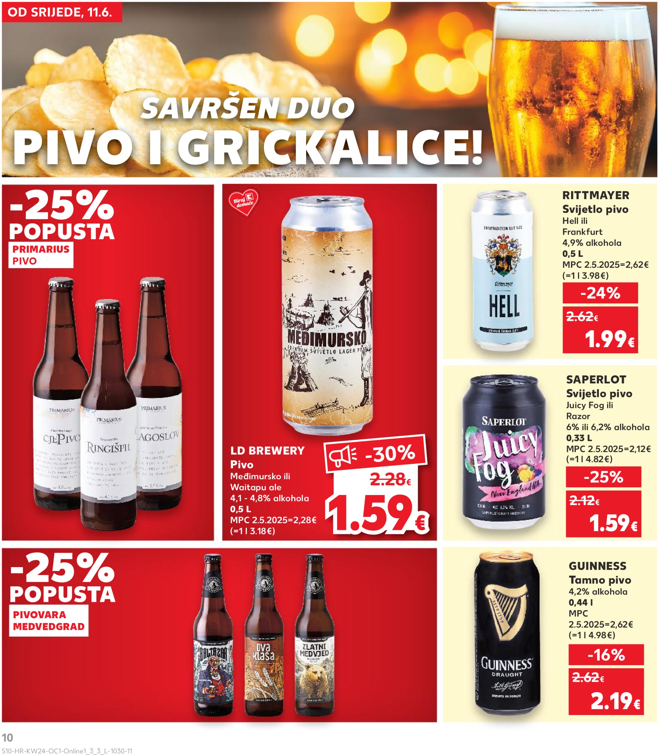 kaufland - Prelistajte katalog Kaufland - Želiš još bogatiju ponudu, vrijedi od 11.06. do 17.06. - page: 10
