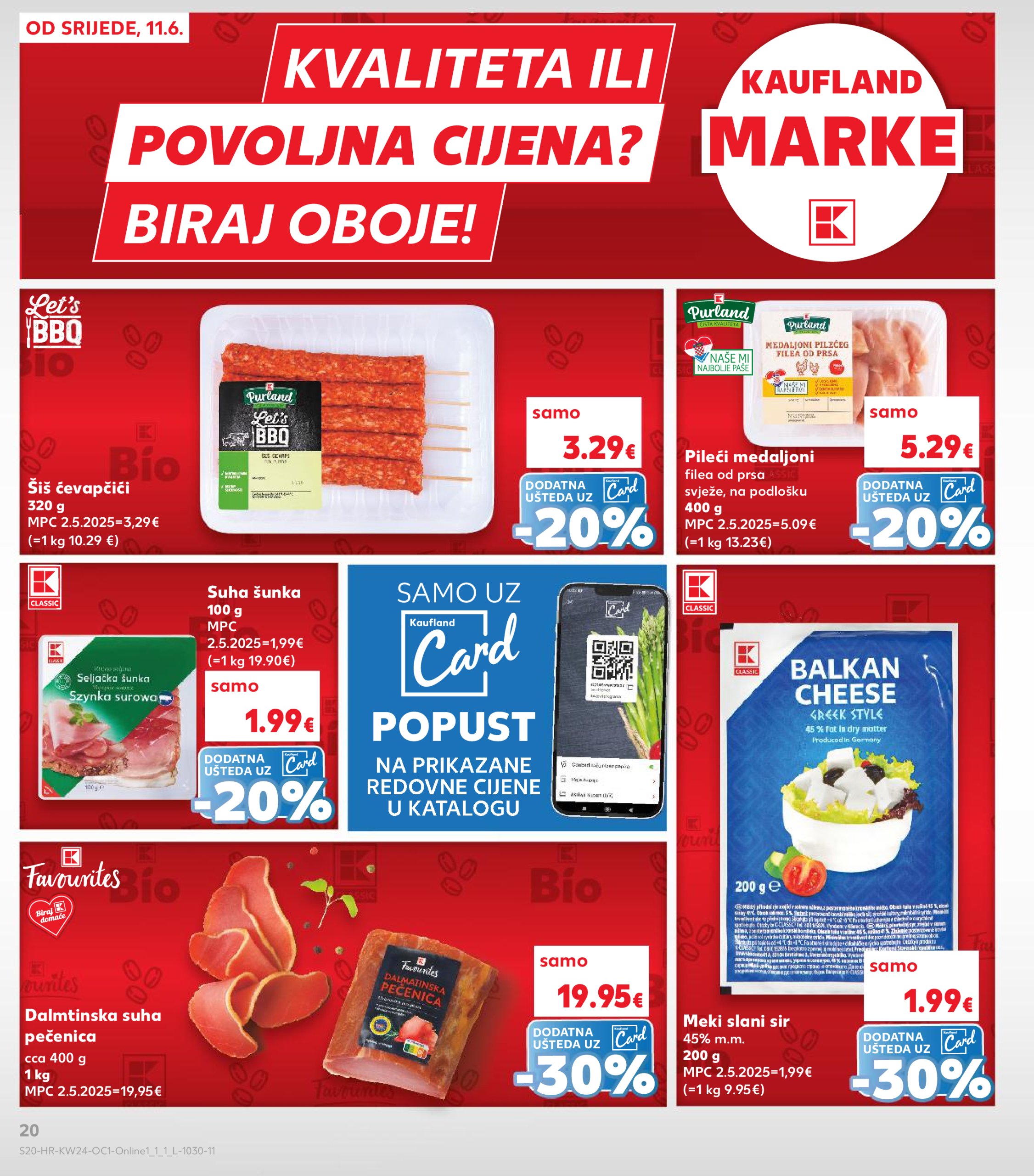 kaufland - Prelistajte katalog Kaufland - Želiš još bogatiju ponudu, vrijedi od 11.06. do 17.06. - page: 20