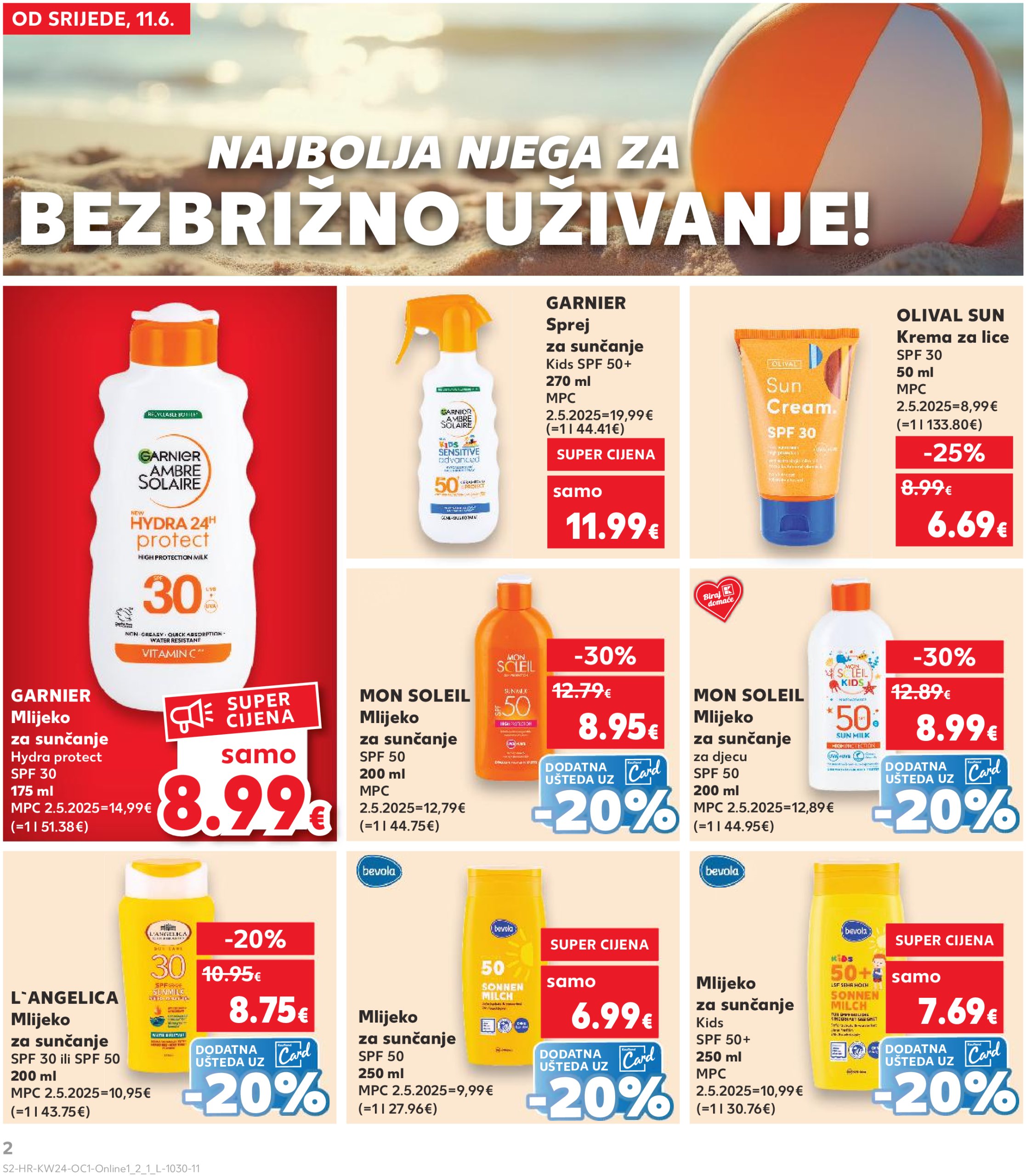 kaufland - Prelistajte katalog Kaufland - Želiš još bogatiju ponudu, vrijedi od 11.06. do 17.06. - page: 2