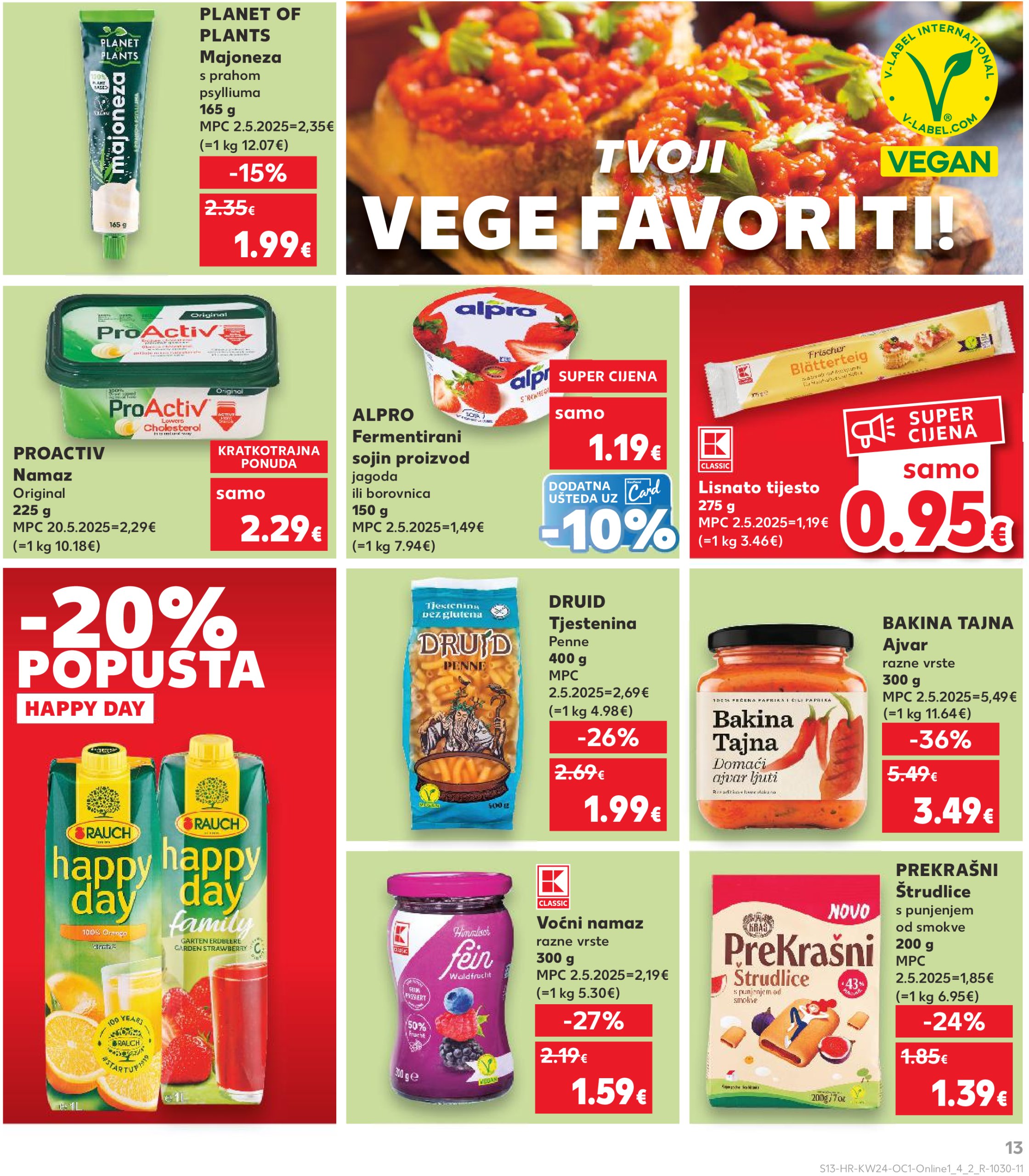 kaufland - Prelistajte katalog Kaufland - Želiš još bogatiju ponudu, vrijedi od 11.06. do 17.06. - page: 13