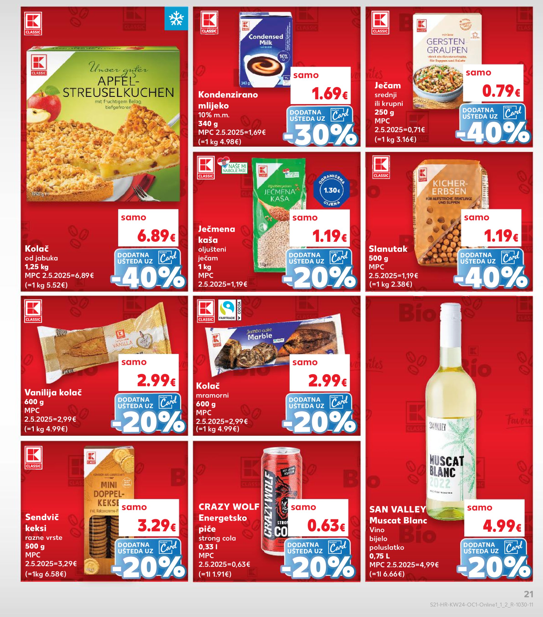 kaufland - Prelistajte katalog Kaufland - Želiš još bogatiju ponudu, vrijedi od 11.06. do 17.06. - page: 21