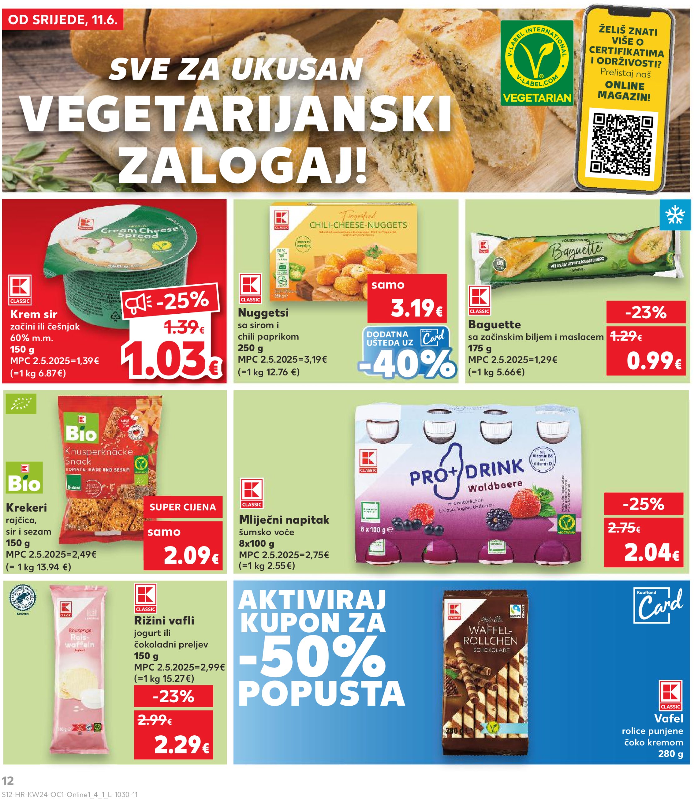 kaufland - Prelistajte katalog Kaufland - Želiš još bogatiju ponudu, vrijedi od 11.06. do 17.06. - page: 12