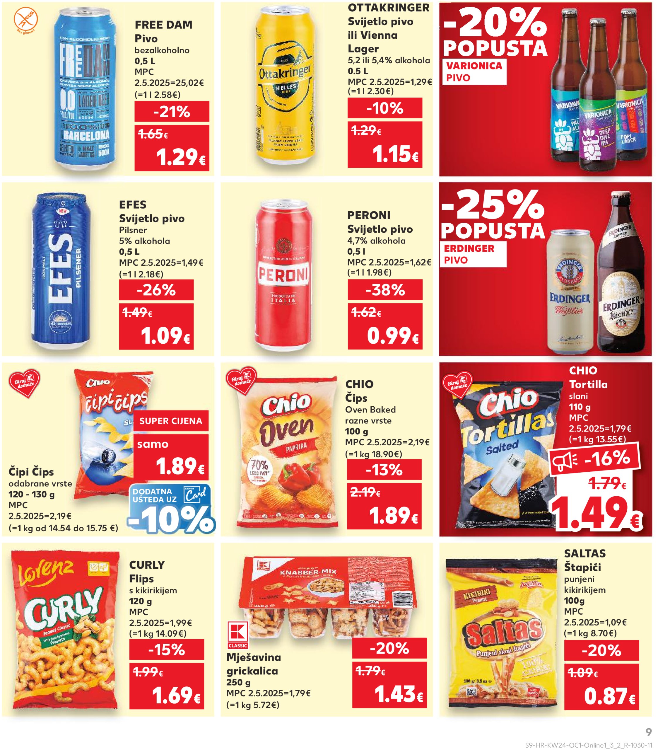 kaufland - Prelistajte katalog Kaufland - Želiš još bogatiju ponudu, vrijedi od 11.06. do 17.06. - page: 9