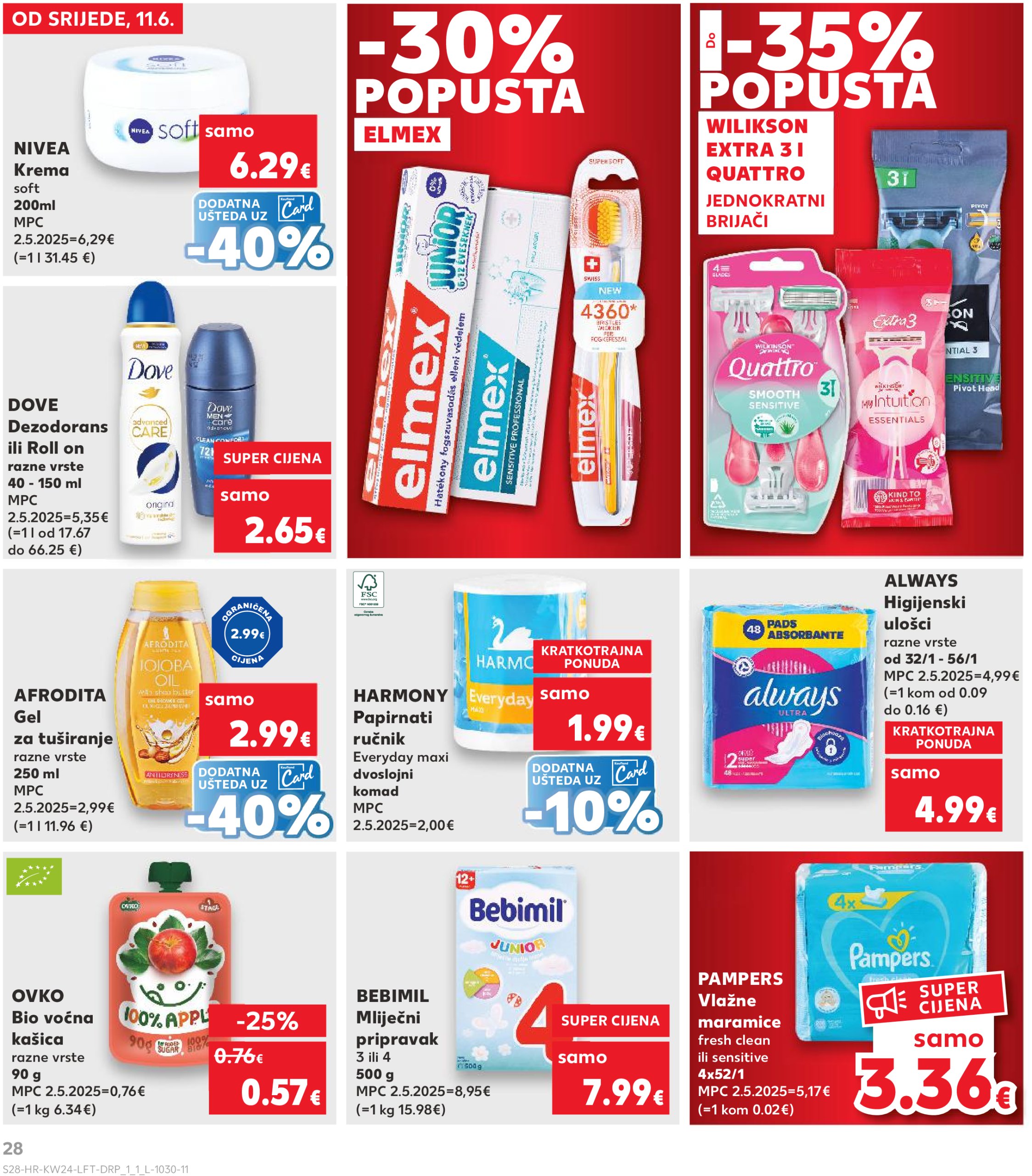 kaufland - Prelistajte katalog Kaufland, vrijedi od 11.06. do 17.06. - page: 28 kaufland - Prelistajte katalog Kaufland, vrijedi od 11.06. do 17.06. - page: 28