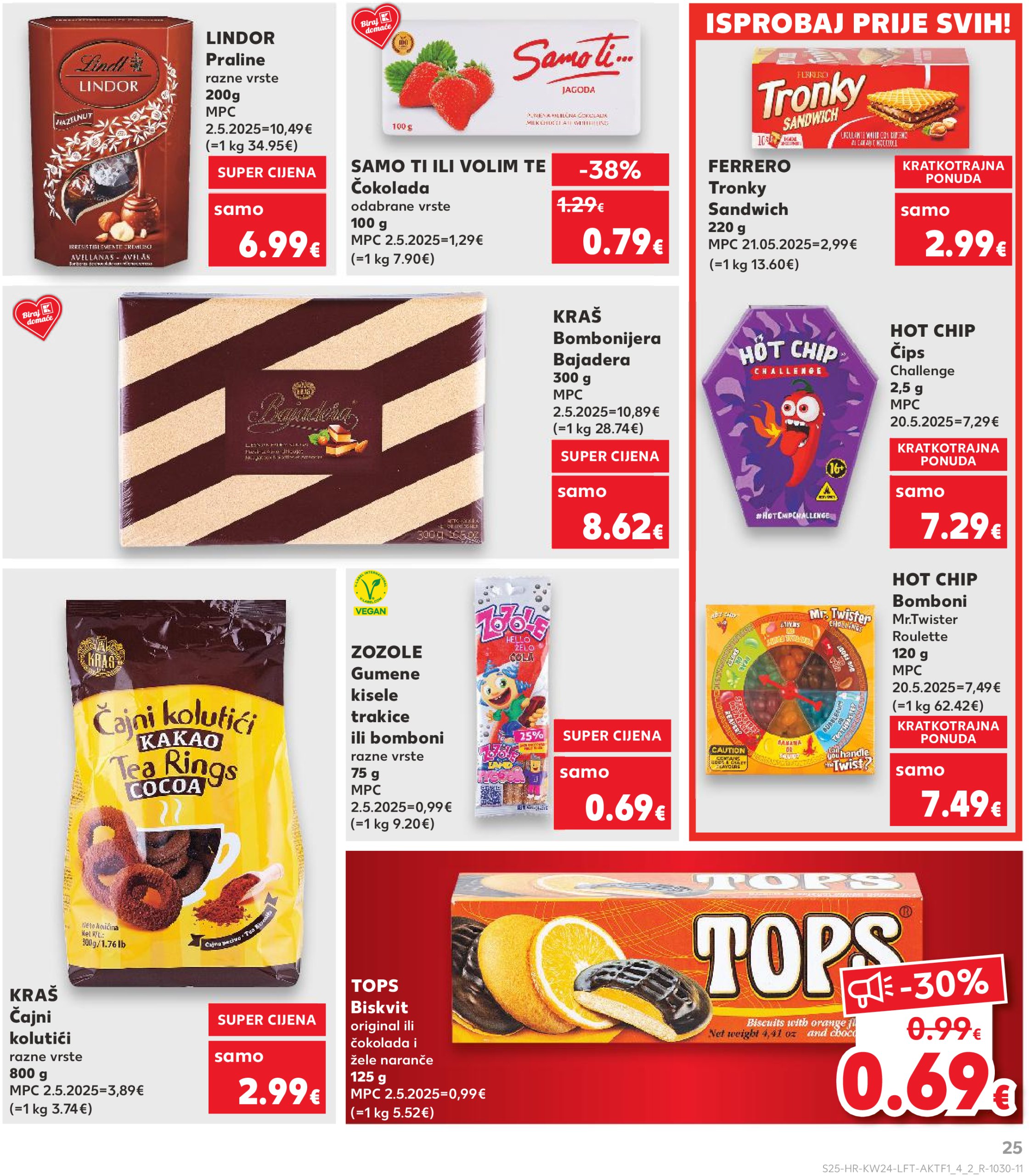 kaufland - Prelistajte katalog Kaufland, vrijedi od 11.06. do 17.06. - page: 25 kaufland - Prelistajte katalog Kaufland, vrijedi od 11.06. do 17.06. - page: 25