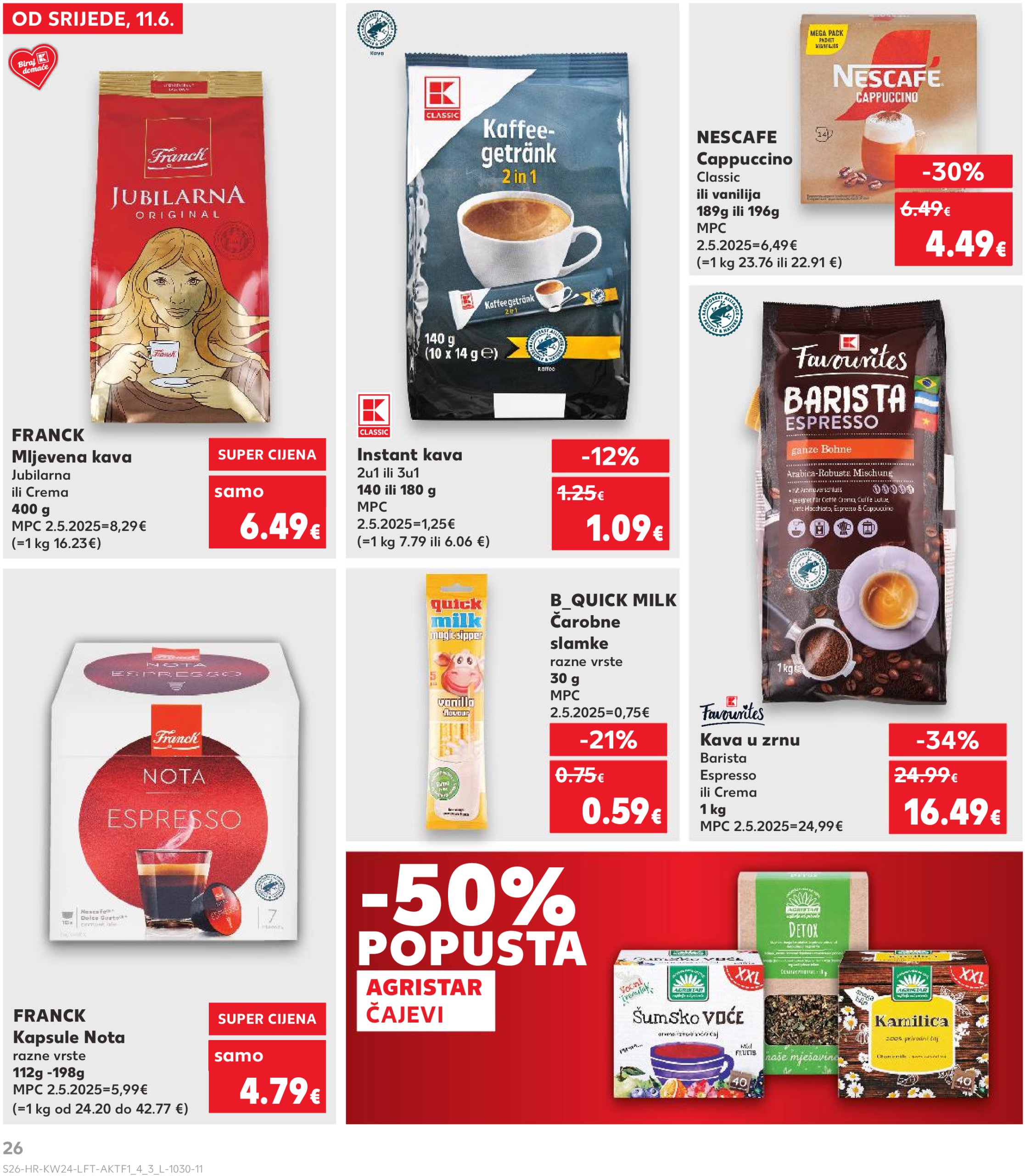 kaufland - Prelistajte katalog Kaufland, vrijedi od 11.06. do 17.06. - page: 26 kaufland - Prelistajte katalog Kaufland, vrijedi od 11.06. do 17.06. - page: 26