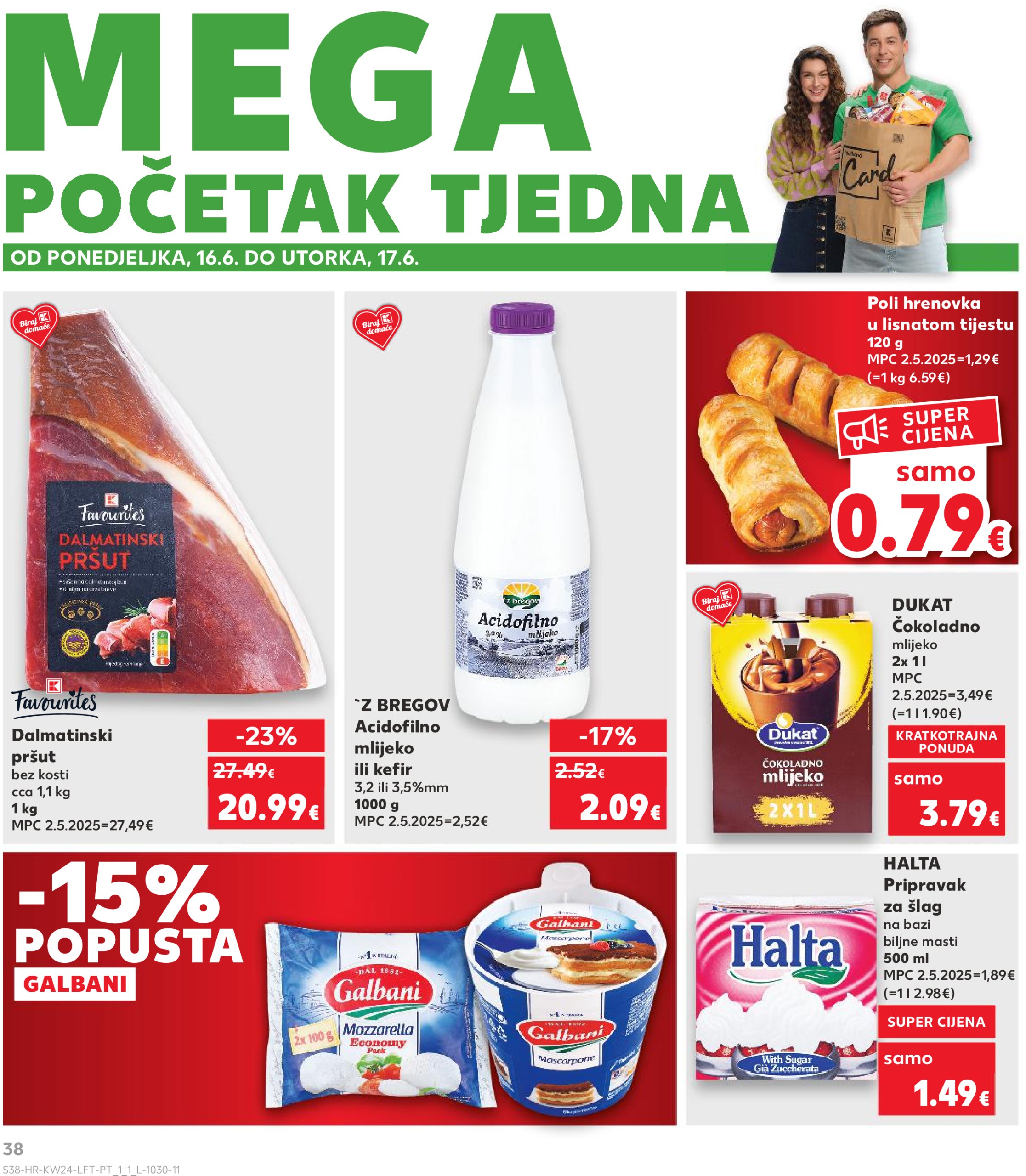 kaufland - Prelistajte katalog Kaufland, vrijedi od 11.06. do 17.06. - page: 38 kaufland - Prelistajte katalog Kaufland, vrijedi od 11.06. do 17.06. - page: 38