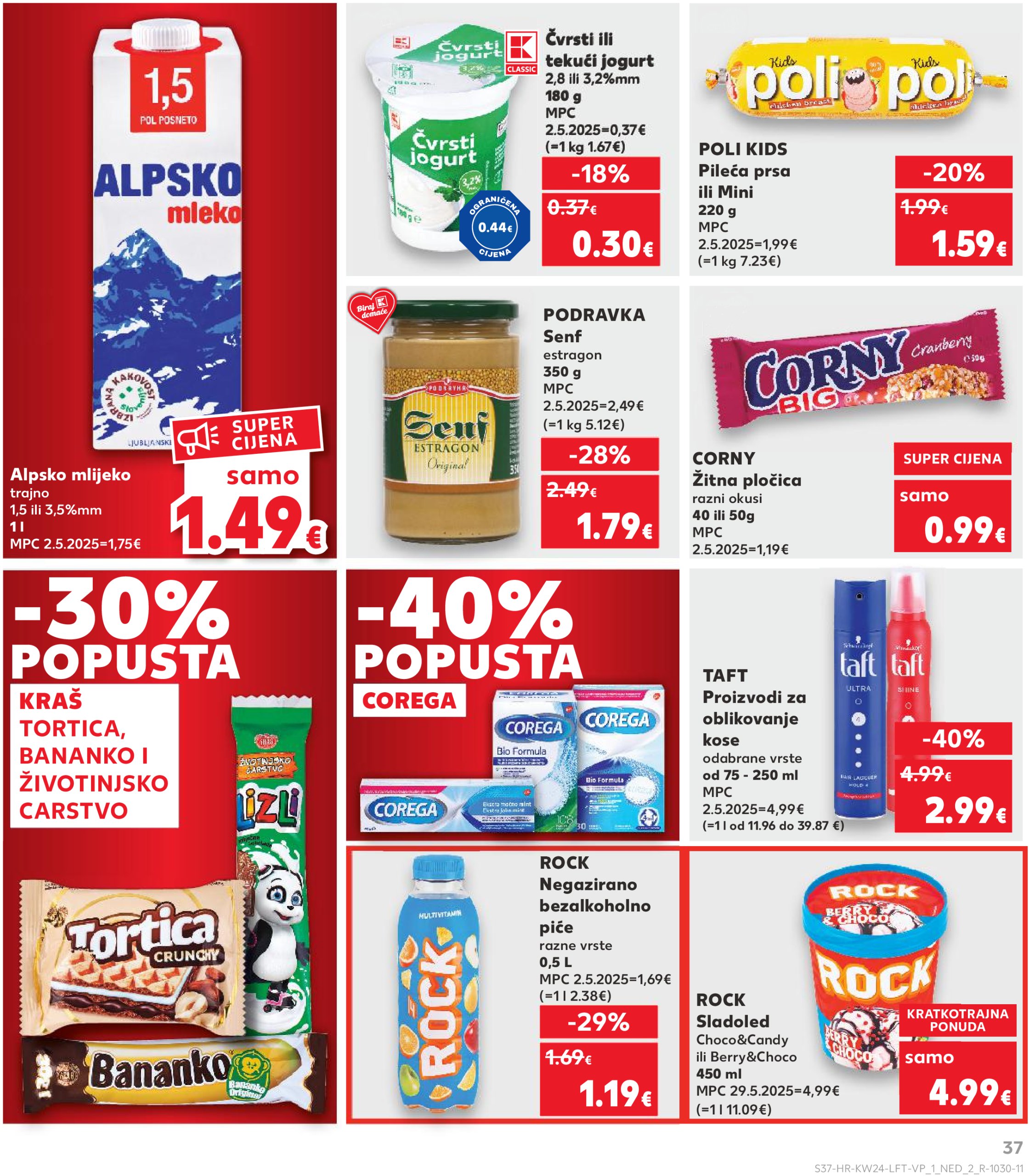 kaufland - Prelistajte katalog Kaufland, vrijedi od 11.06. do 17.06. - page: 37 kaufland - Prelistajte katalog Kaufland, vrijedi od 11.06. do 17.06. - page: 37