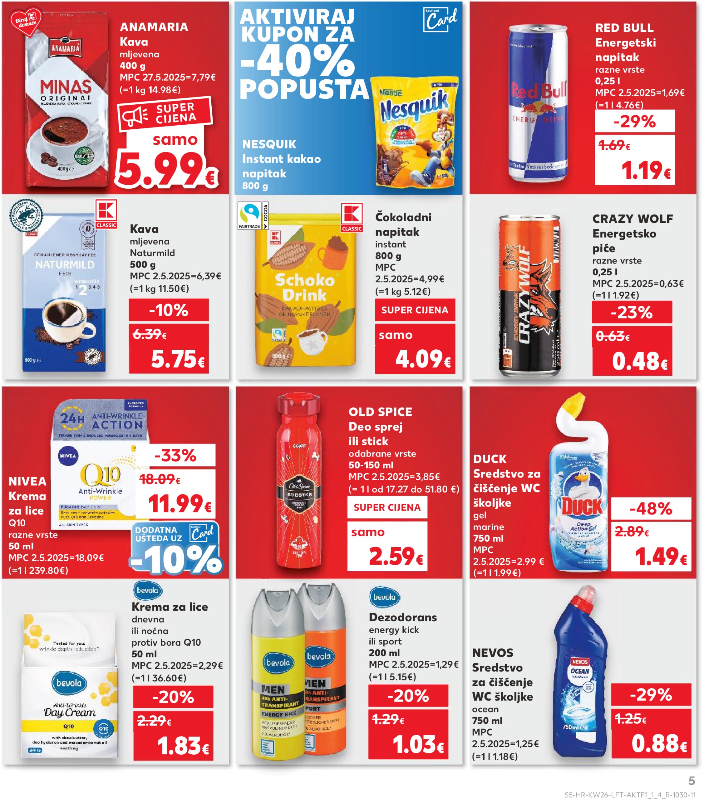 kaufland - Prelistajte katalog Kaufland, vrijedi od 25.06. do 01.07. - page: 5