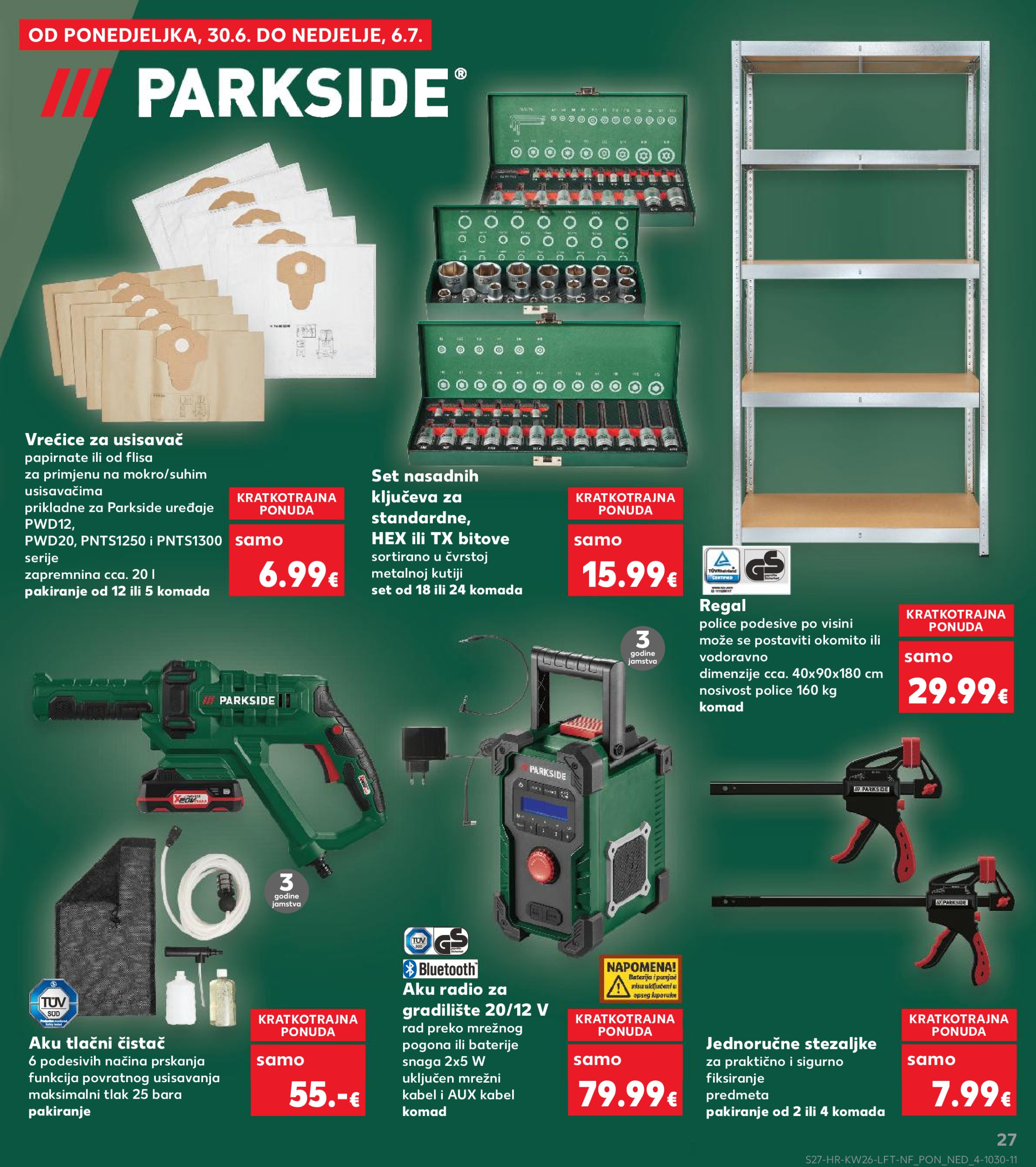 kaufland - Prelistajte katalog Kaufland, vrijedi od 25.06. do 01.07. - page: 27