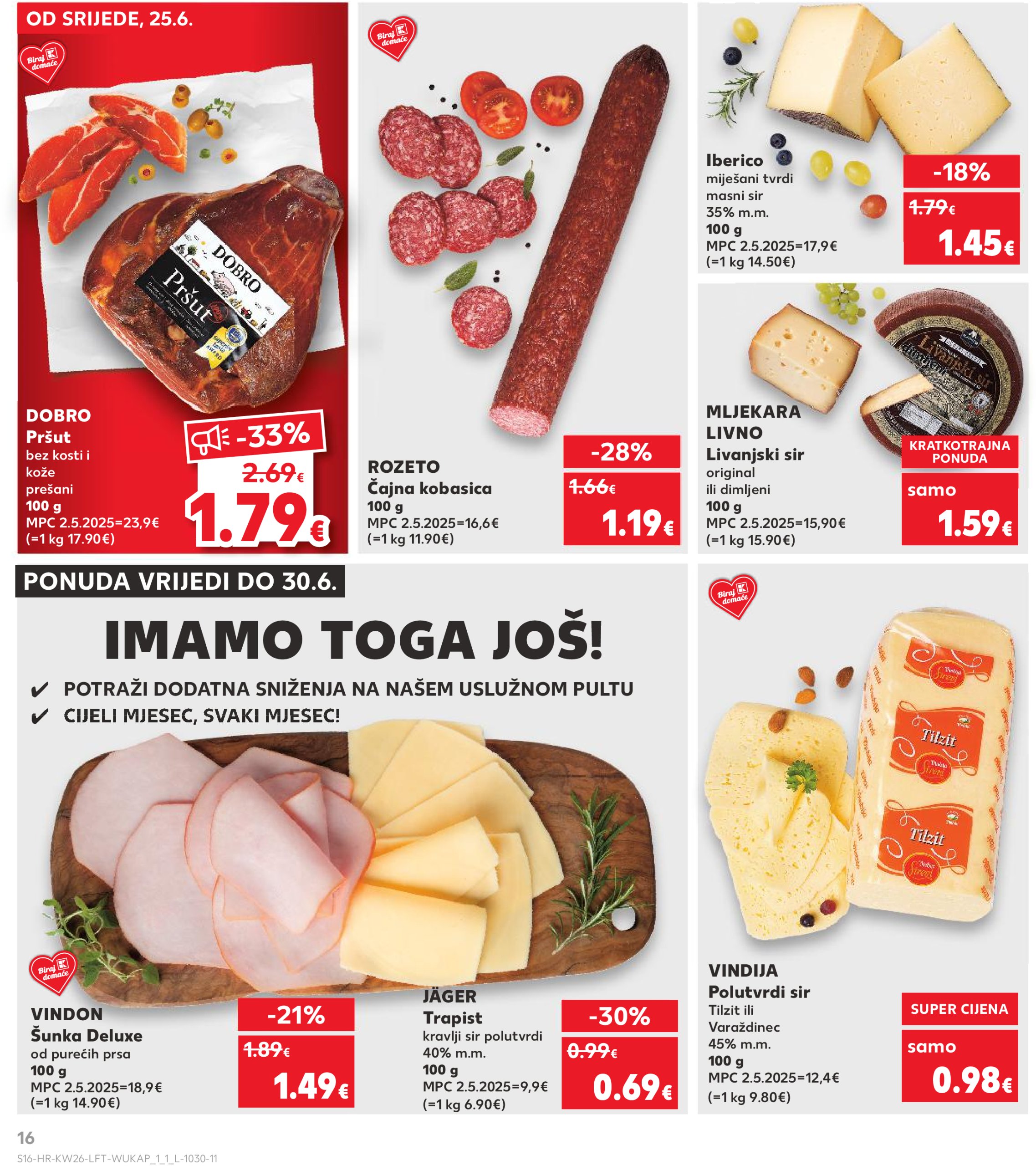 kaufland - Prelistajte katalog Kaufland, vrijedi od 25.06. do 01.07. - page: 16